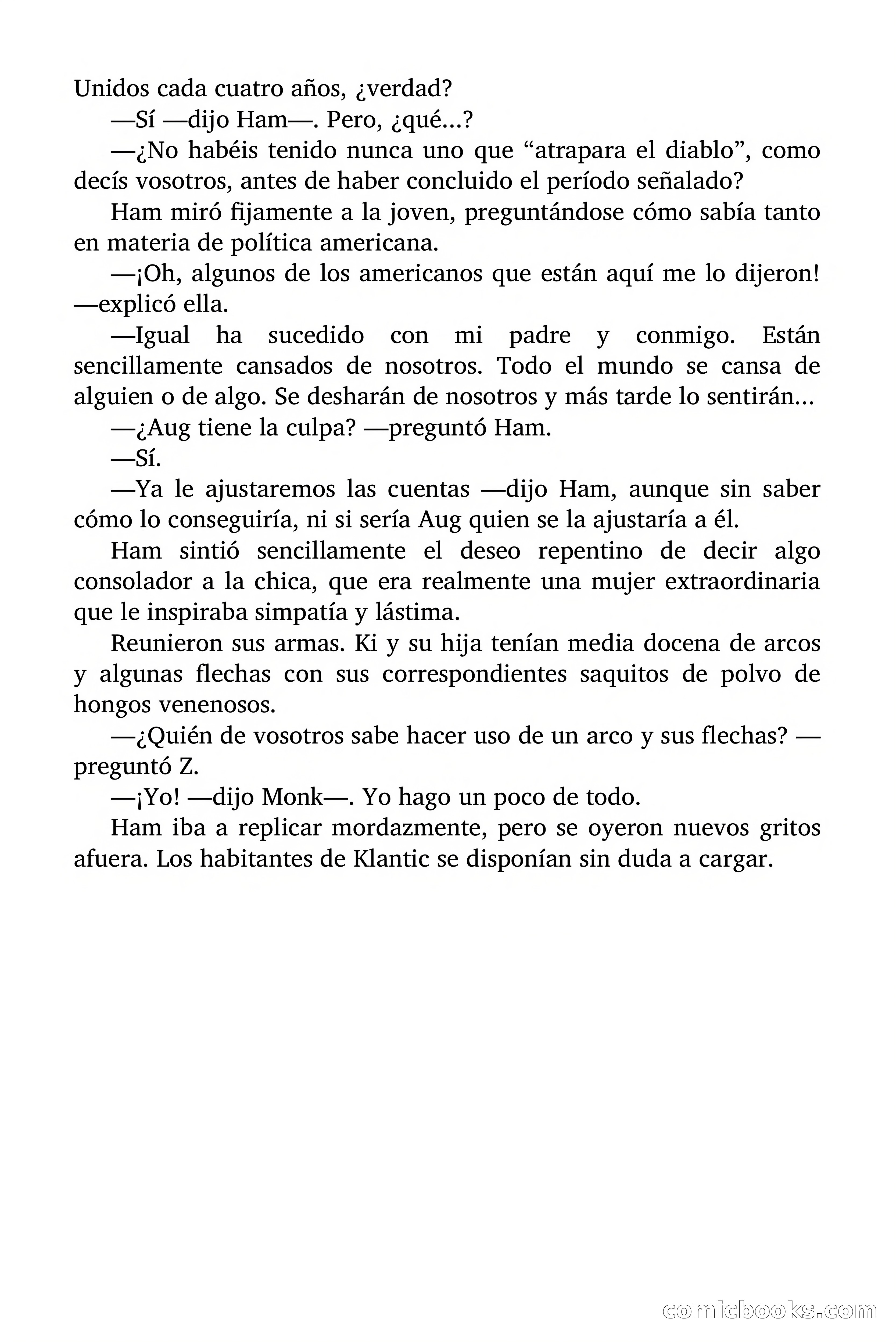 Doc Savage: El secreto de Klantic — page 126 of 140