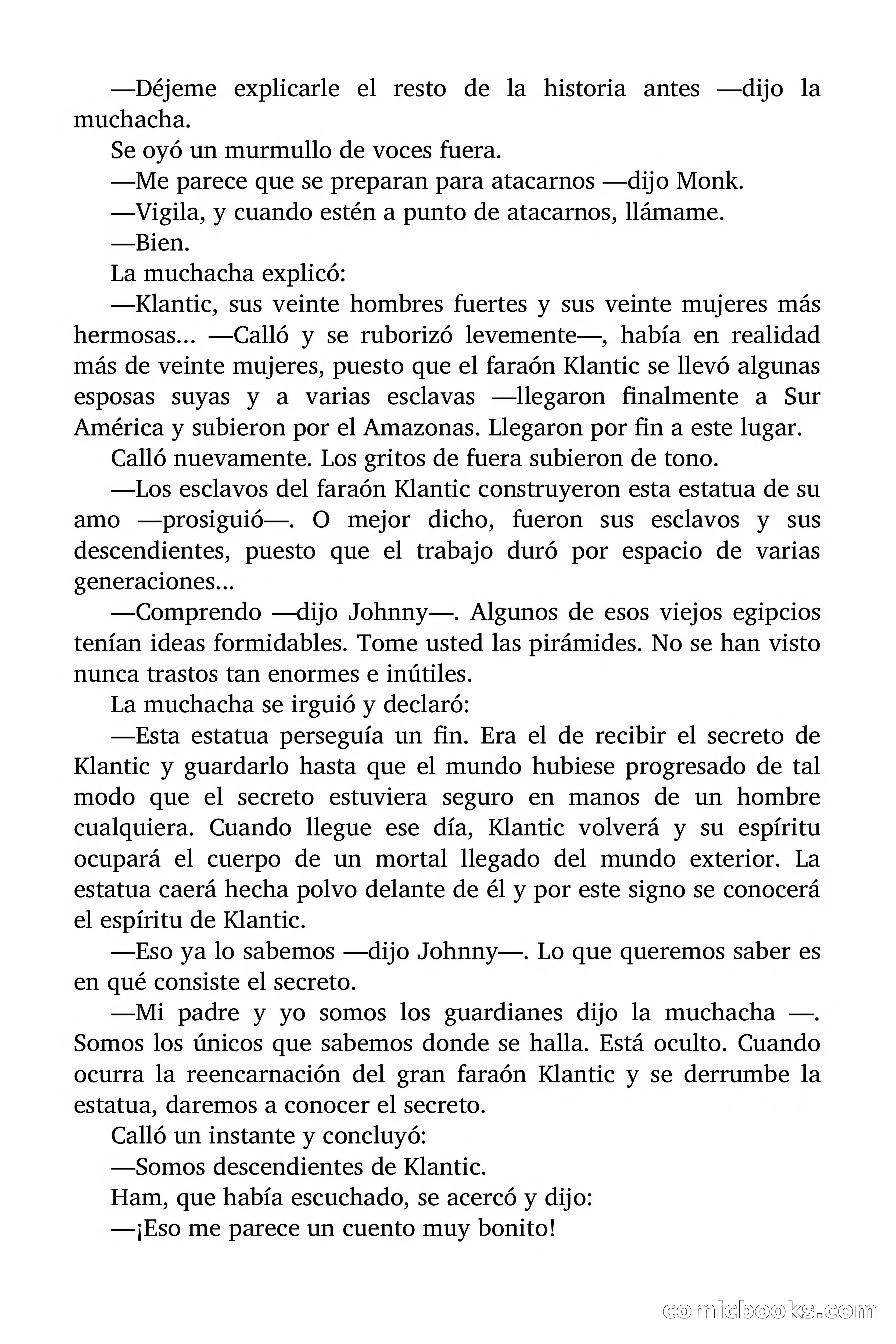 Doc Savage: El secreto de Klantic — page 129 of 140