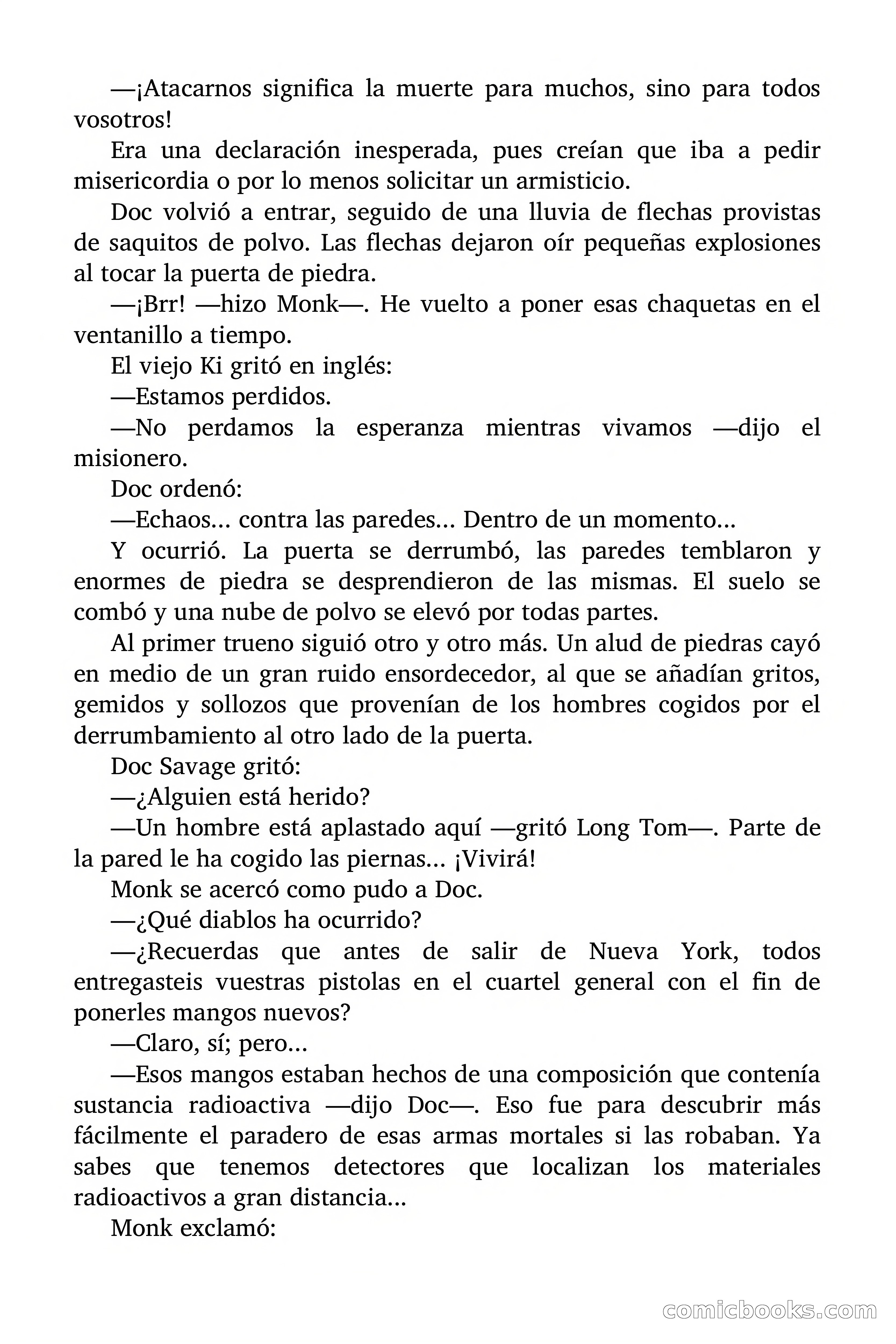 Doc Savage: El secreto de Klantic — page 132 of 140