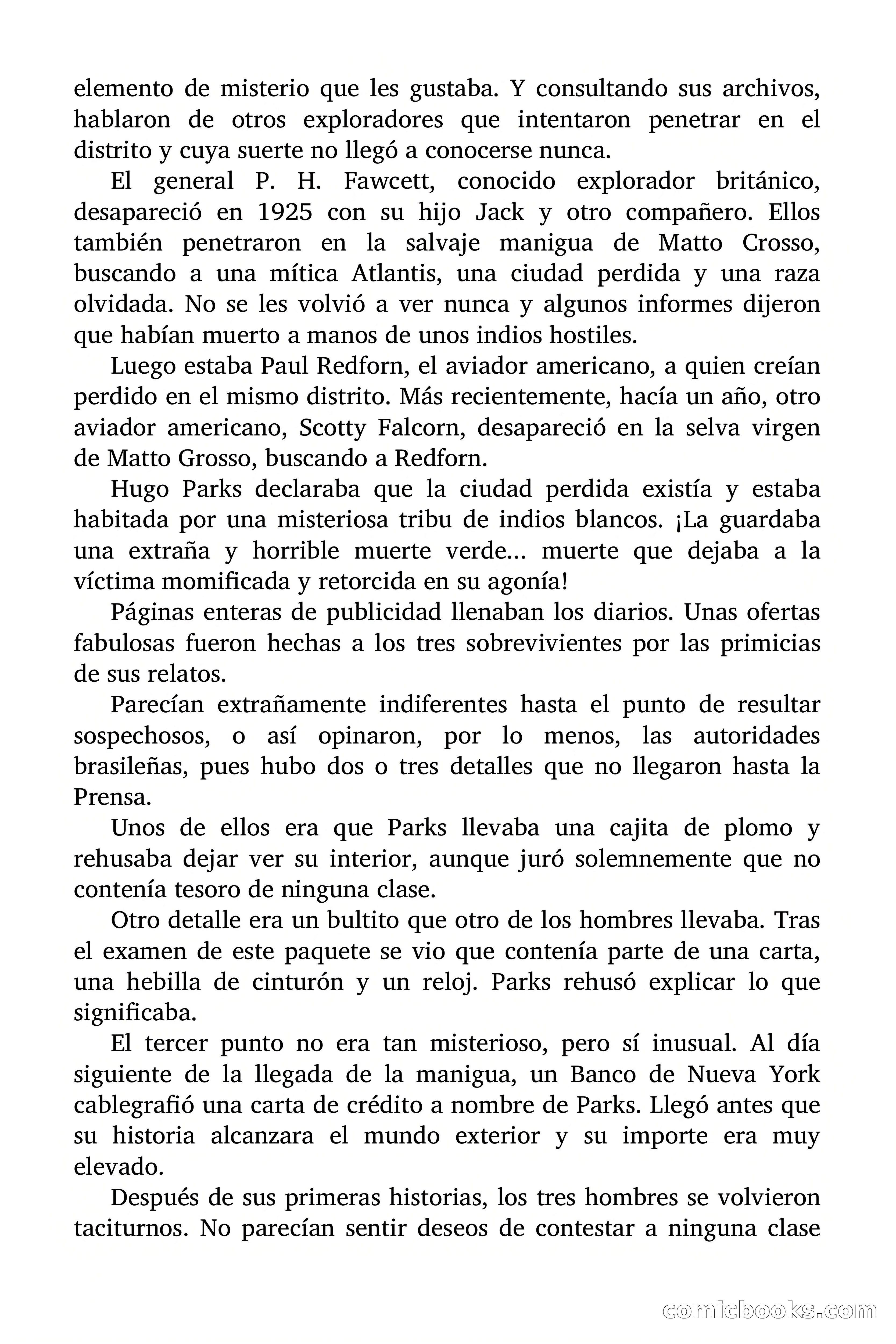 Doc Savage: La Muerte Verde — page 7 of 139