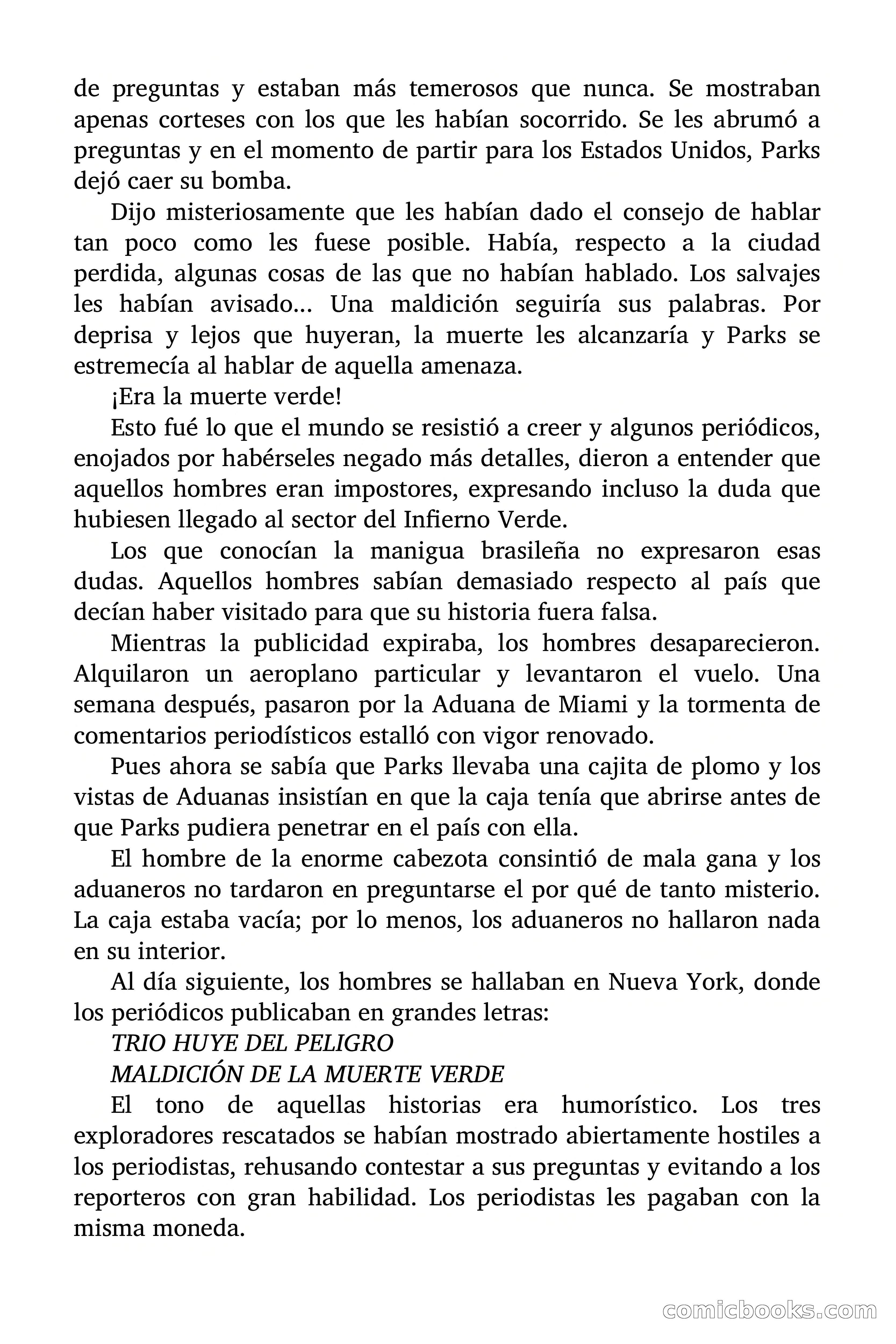 Doc Savage: La Muerte Verde — page 8 of 139