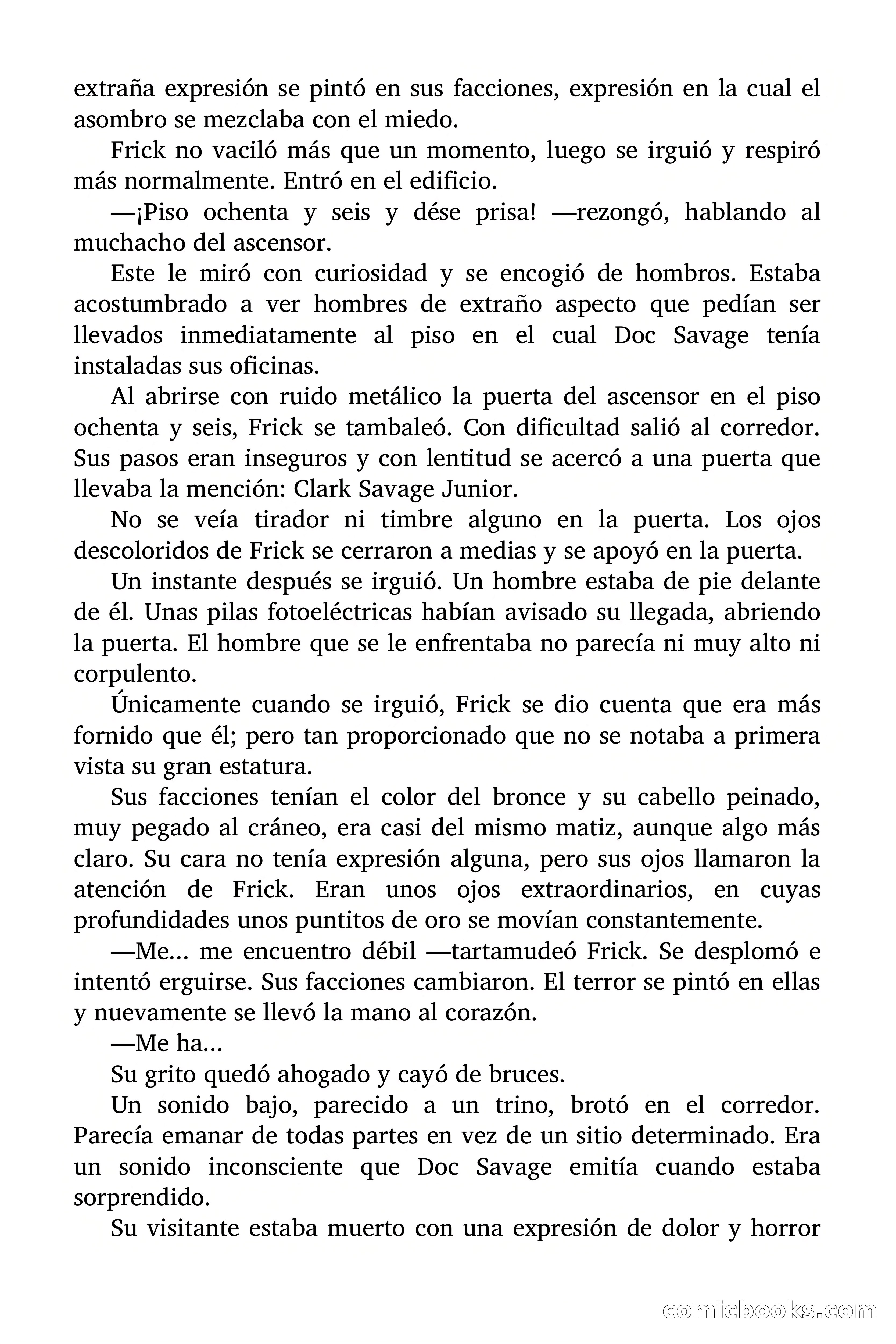 Doc Savage: La Muerte Verde — page 10 of 139