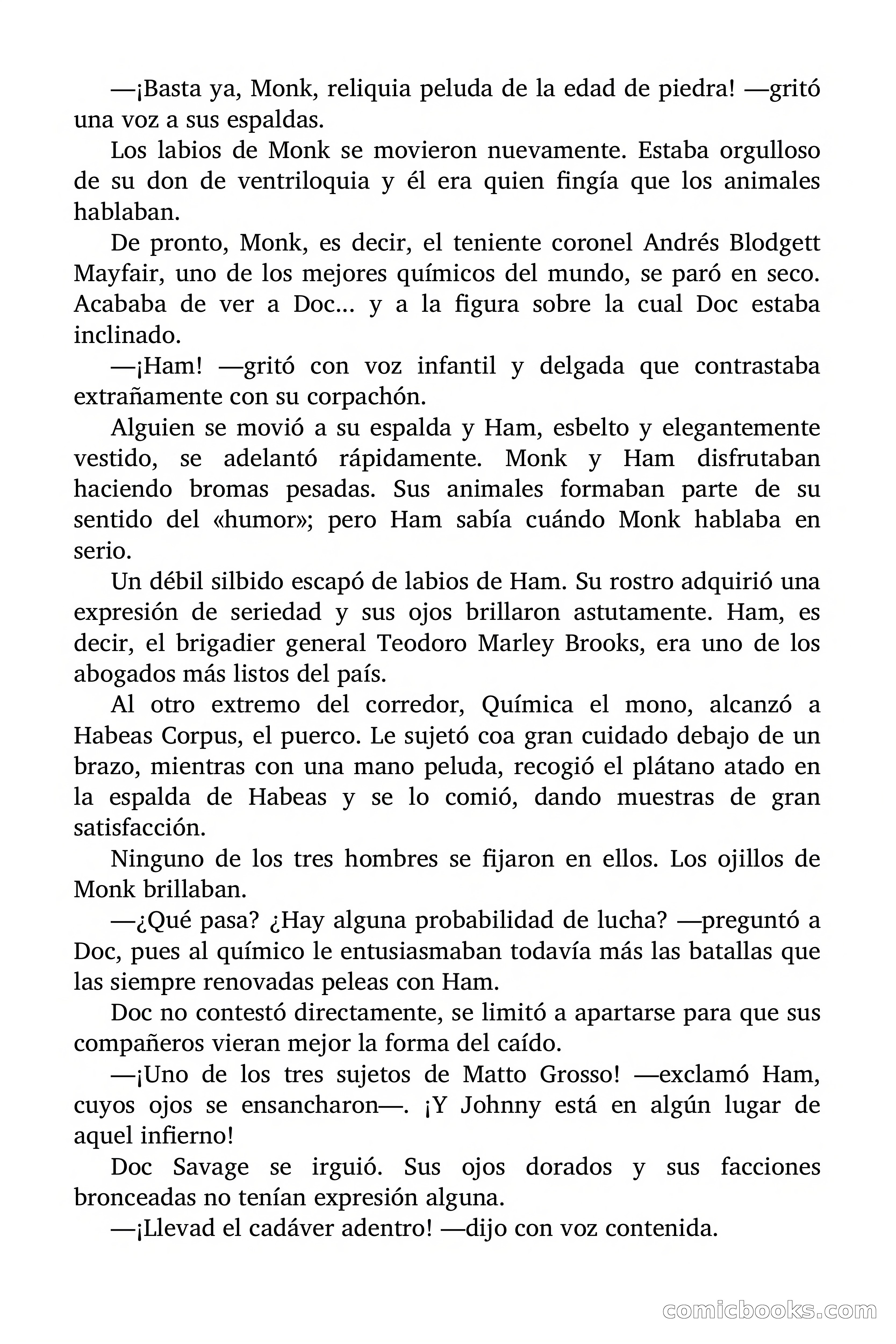 Doc Savage: La Muerte Verde — page 13 of 139