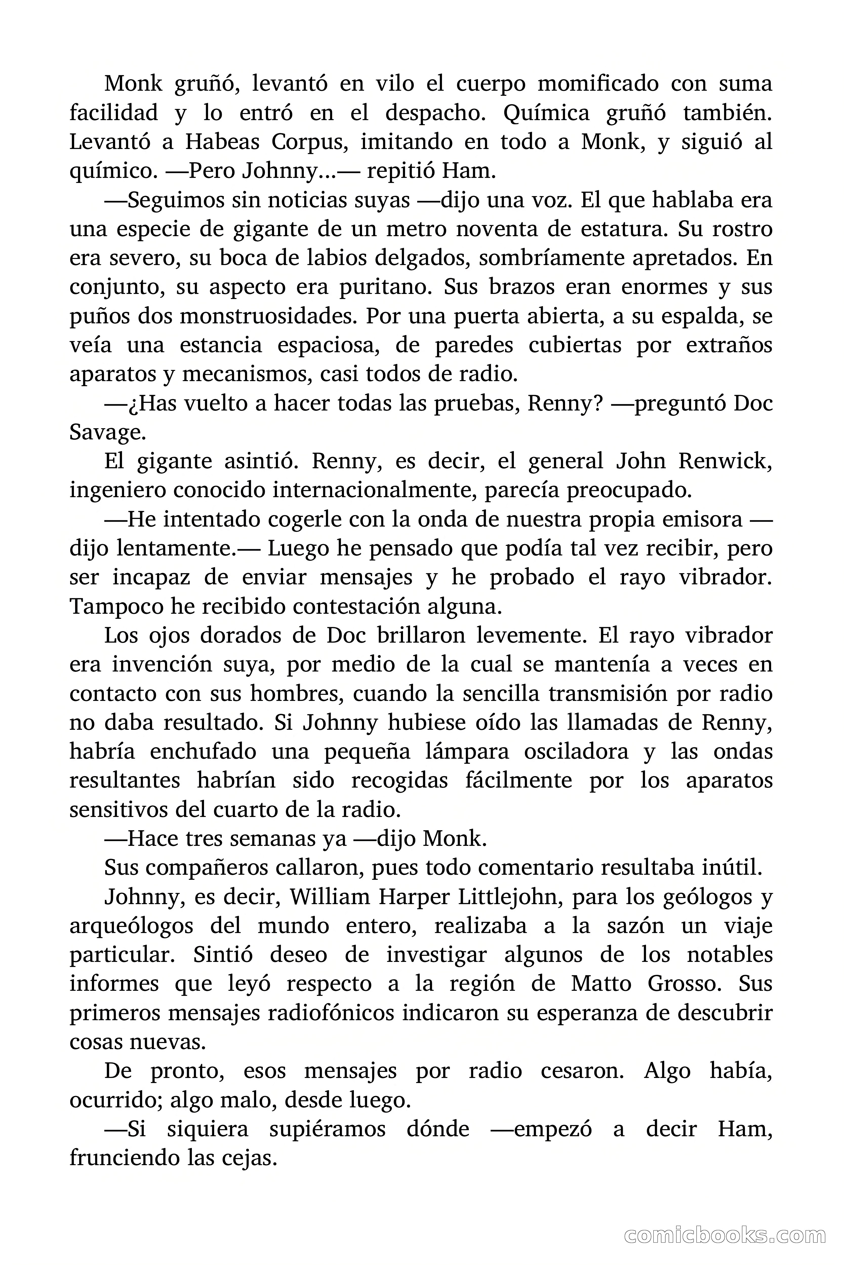 Doc Savage: La Muerte Verde — page 14 of 139