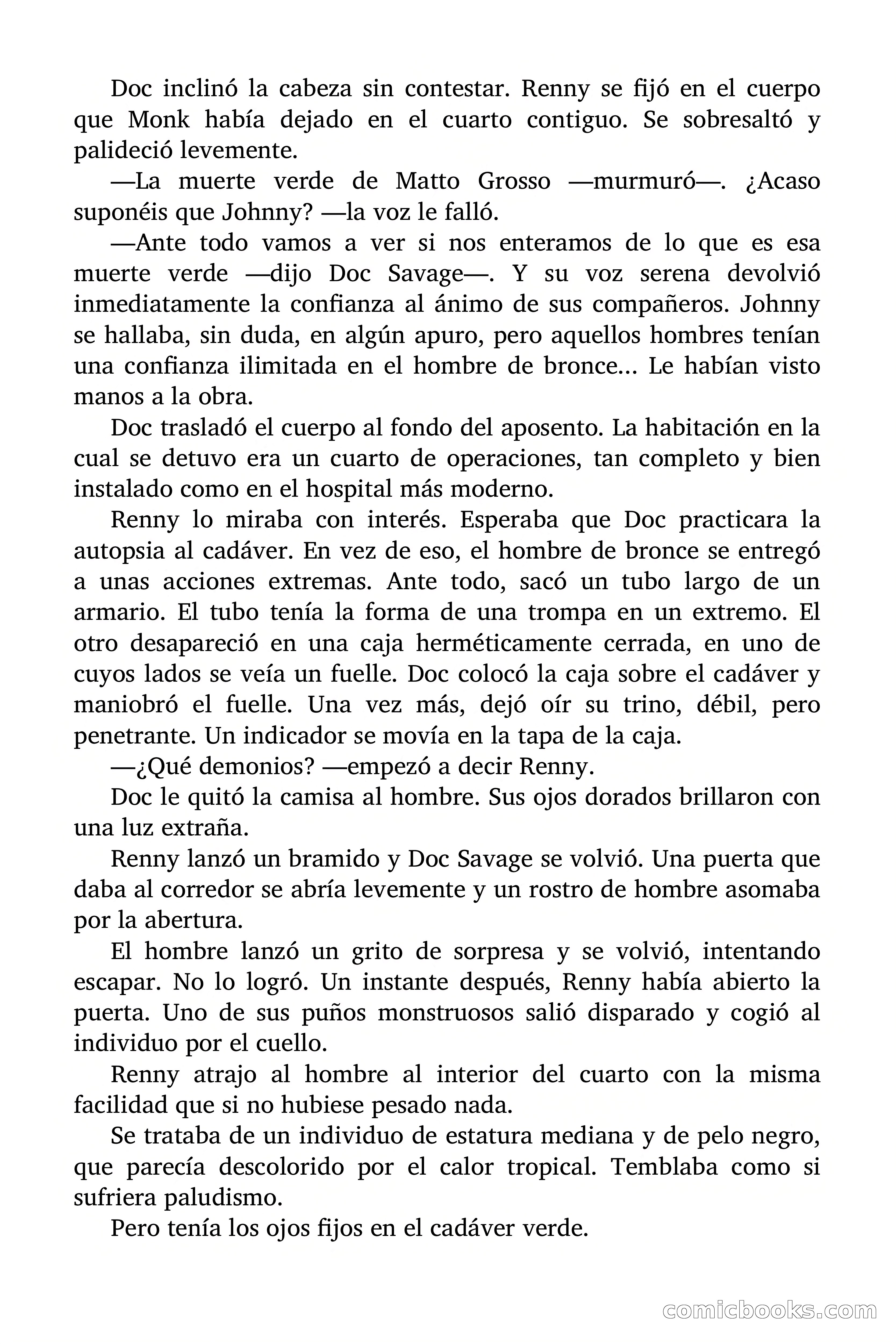Doc Savage: La Muerte Verde — page 15 of 139