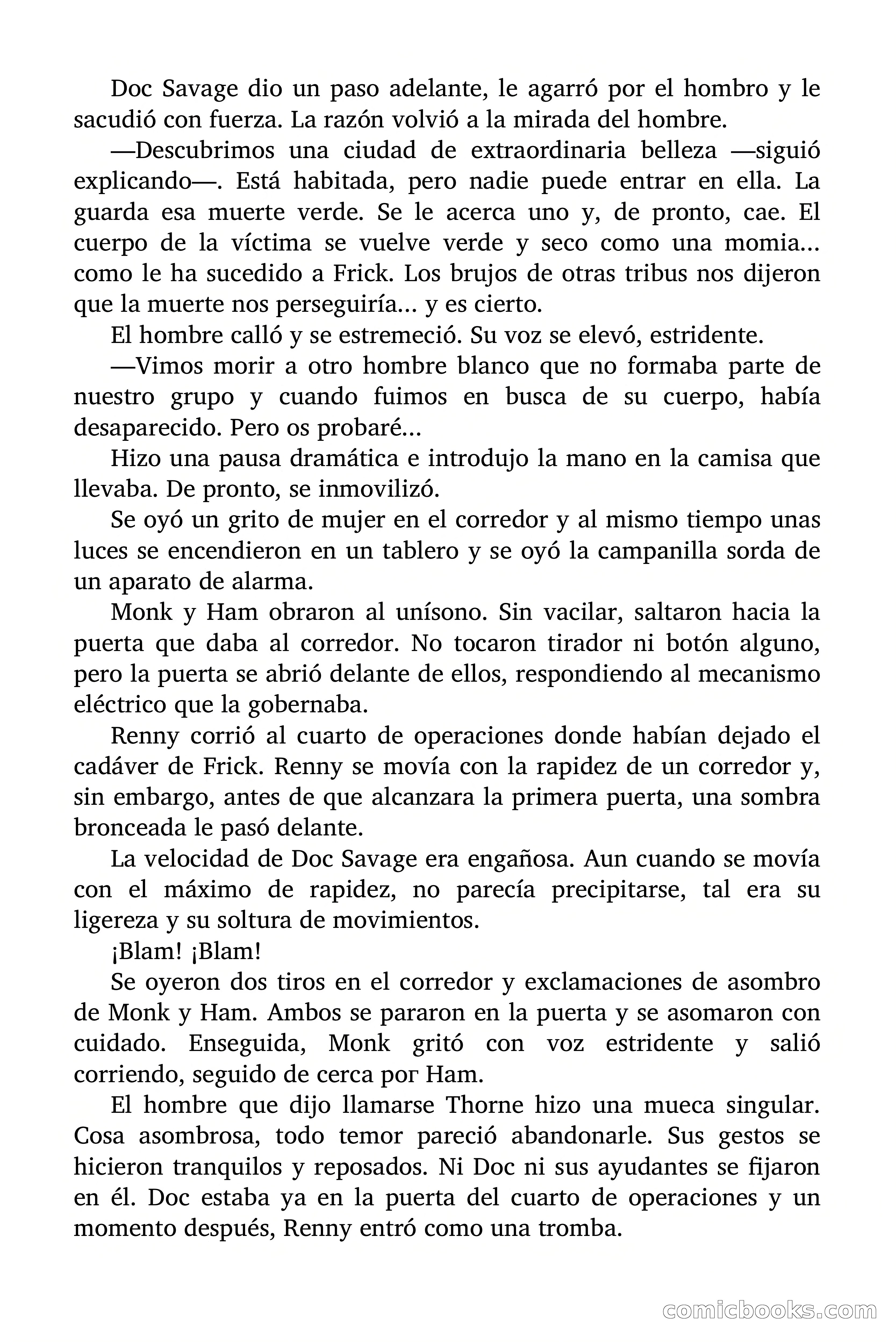 Doc Savage: La Muerte Verde — page 17 of 139