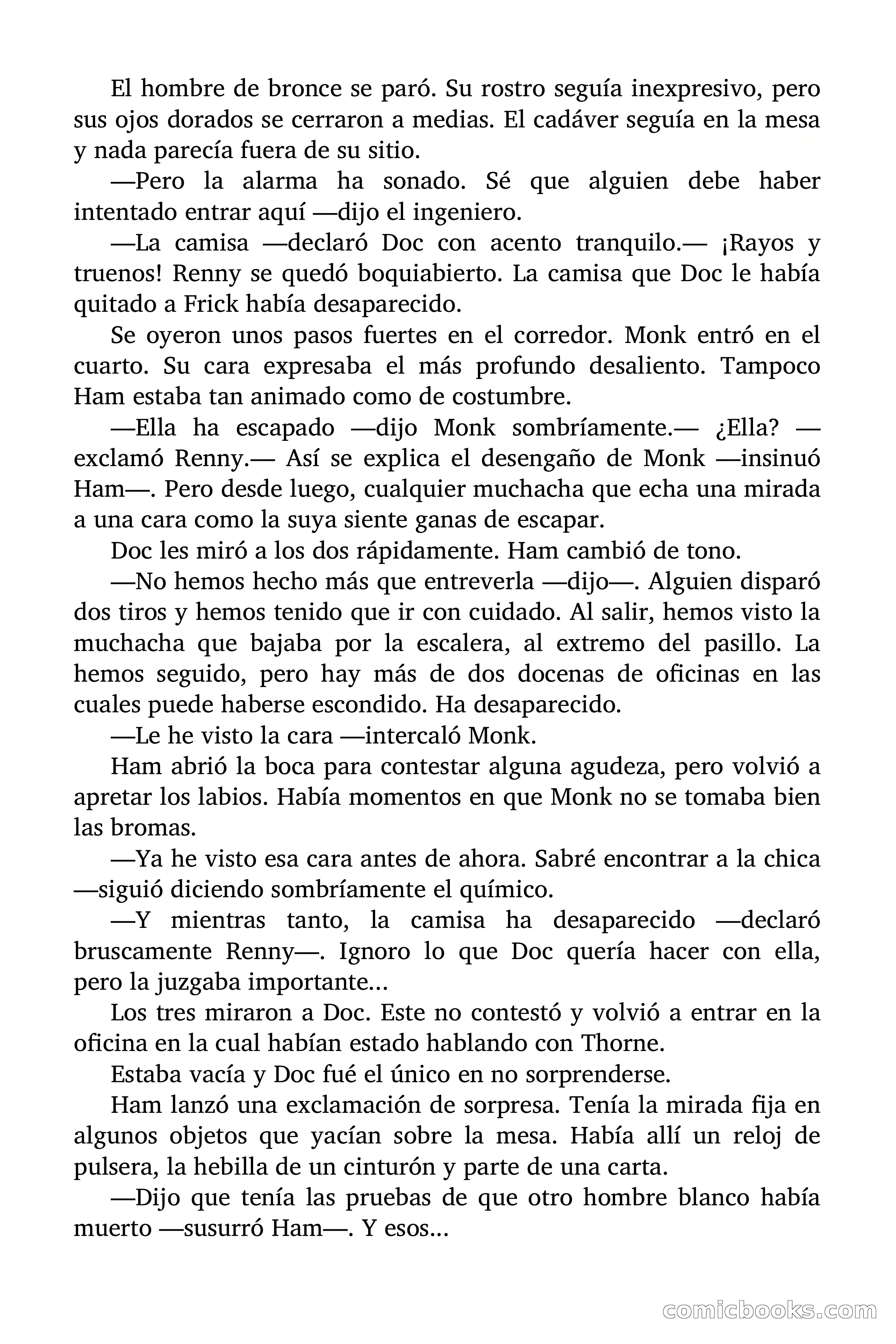Doc Savage: La Muerte Verde — page 18 of 139