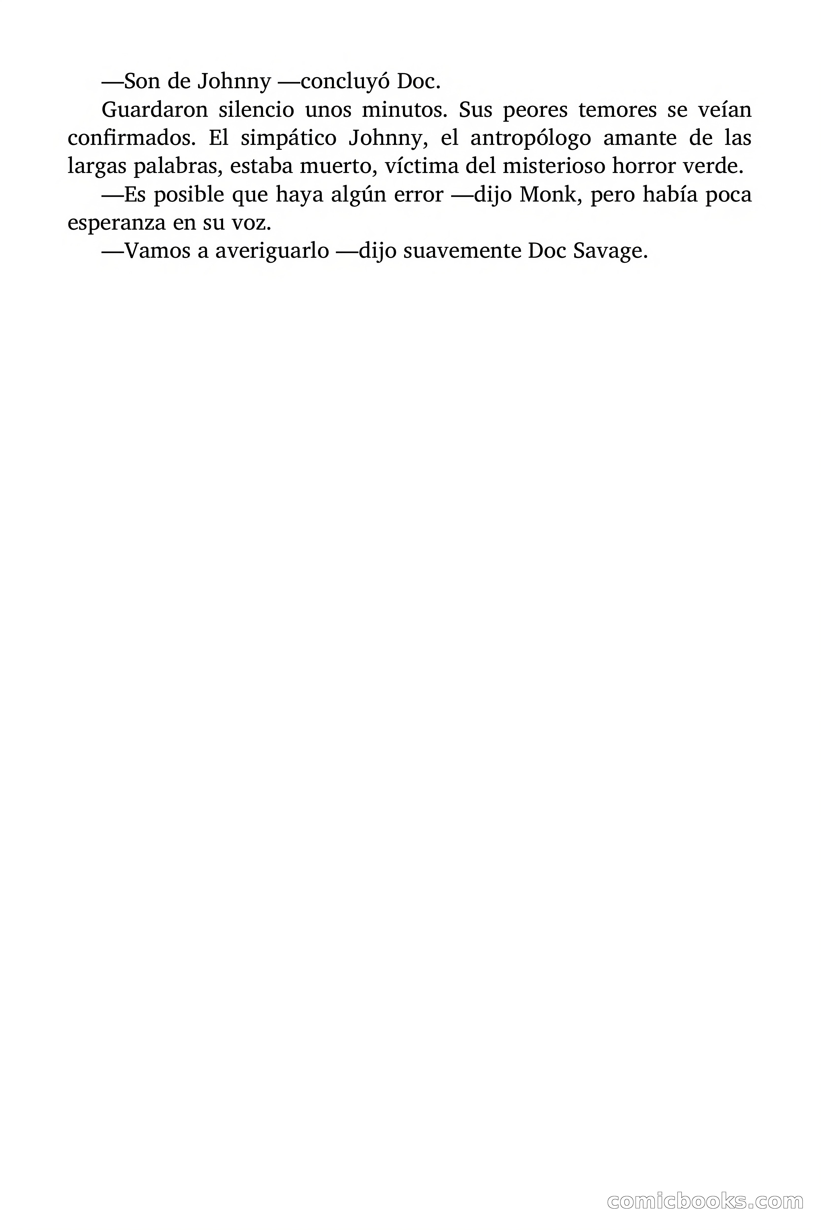 Doc Savage: La Muerte Verde — page 19 of 139