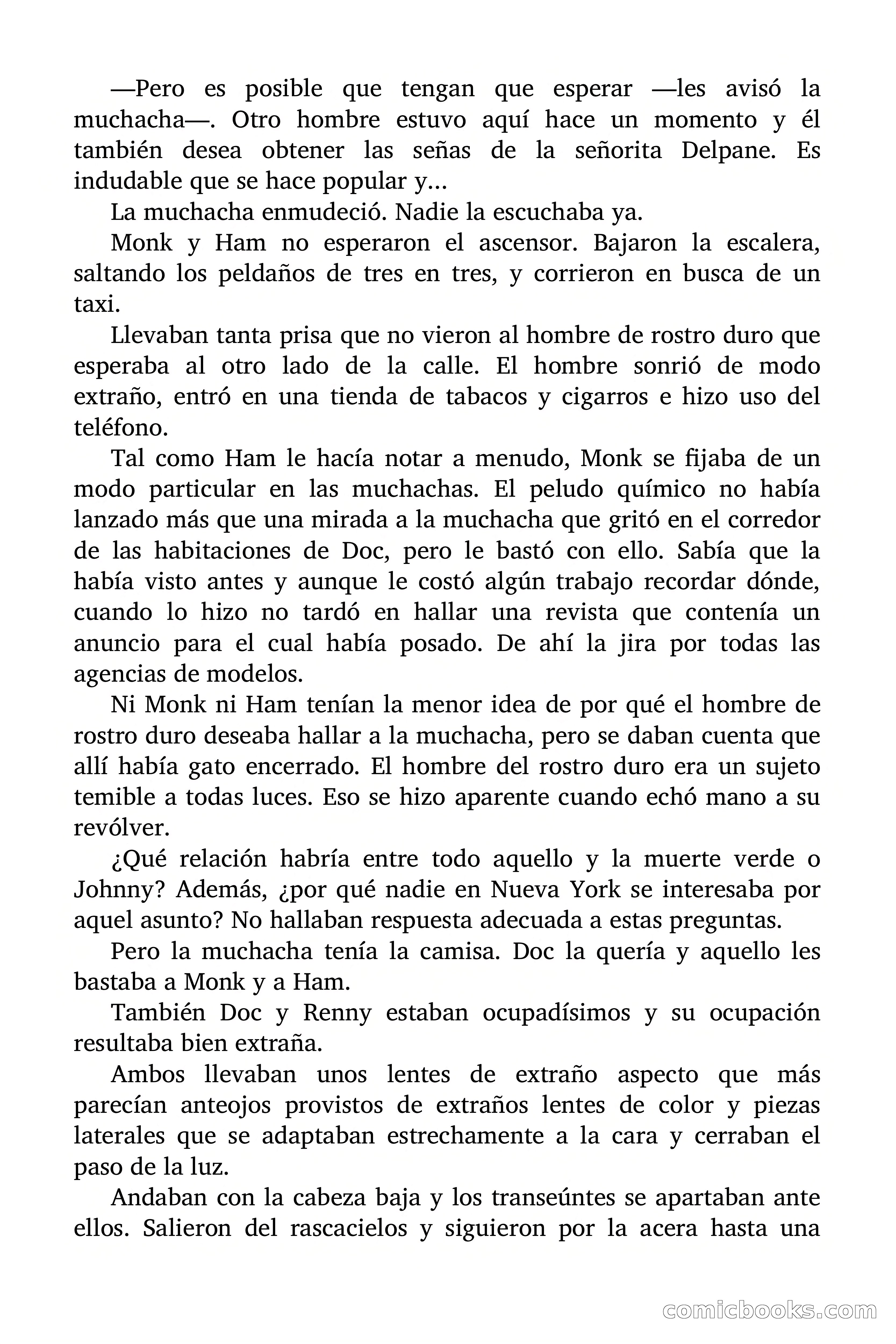 Doc Savage: La Muerte Verde — page 22 of 139