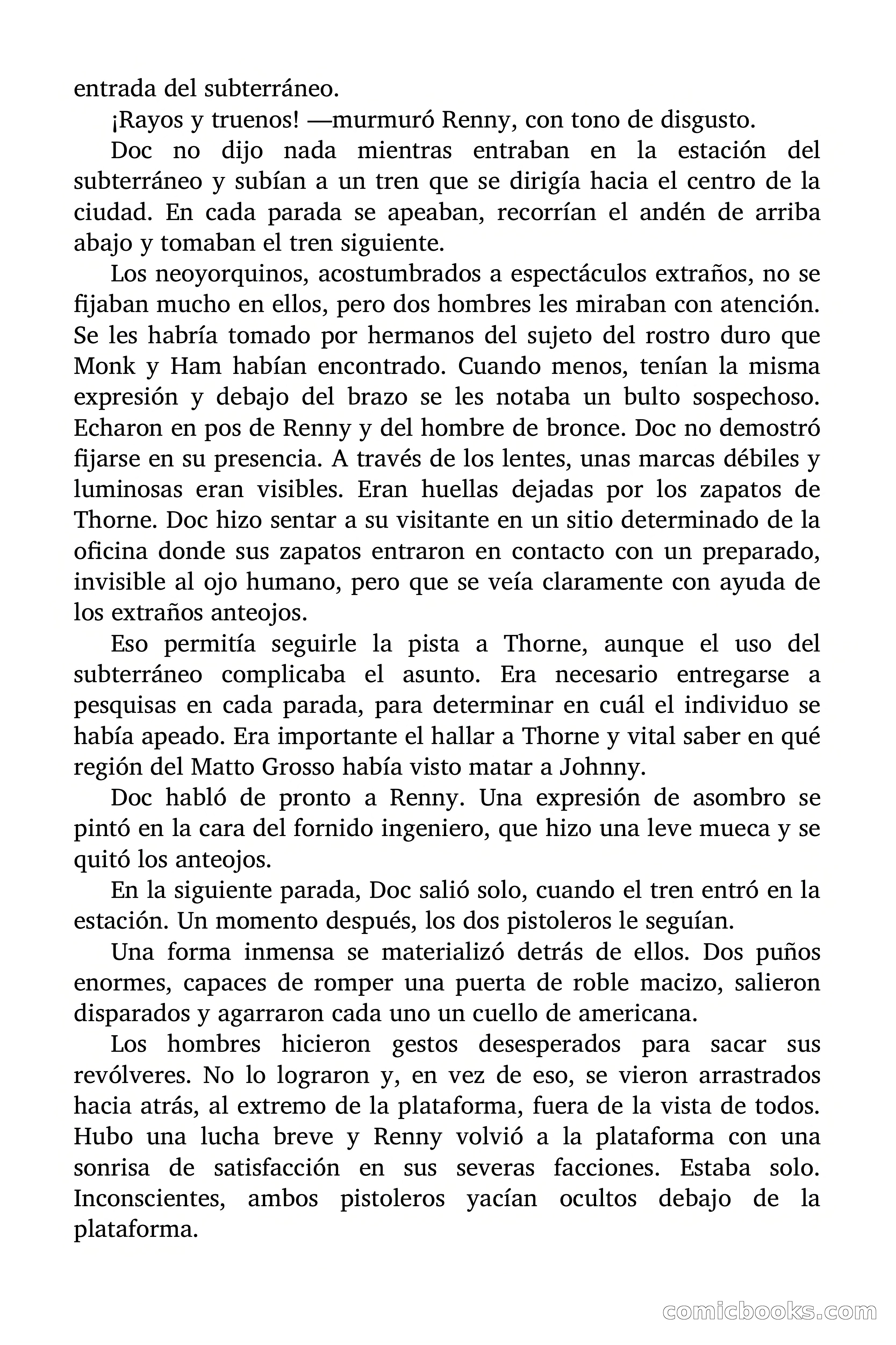 Doc Savage: La Muerte Verde — page 23 of 139