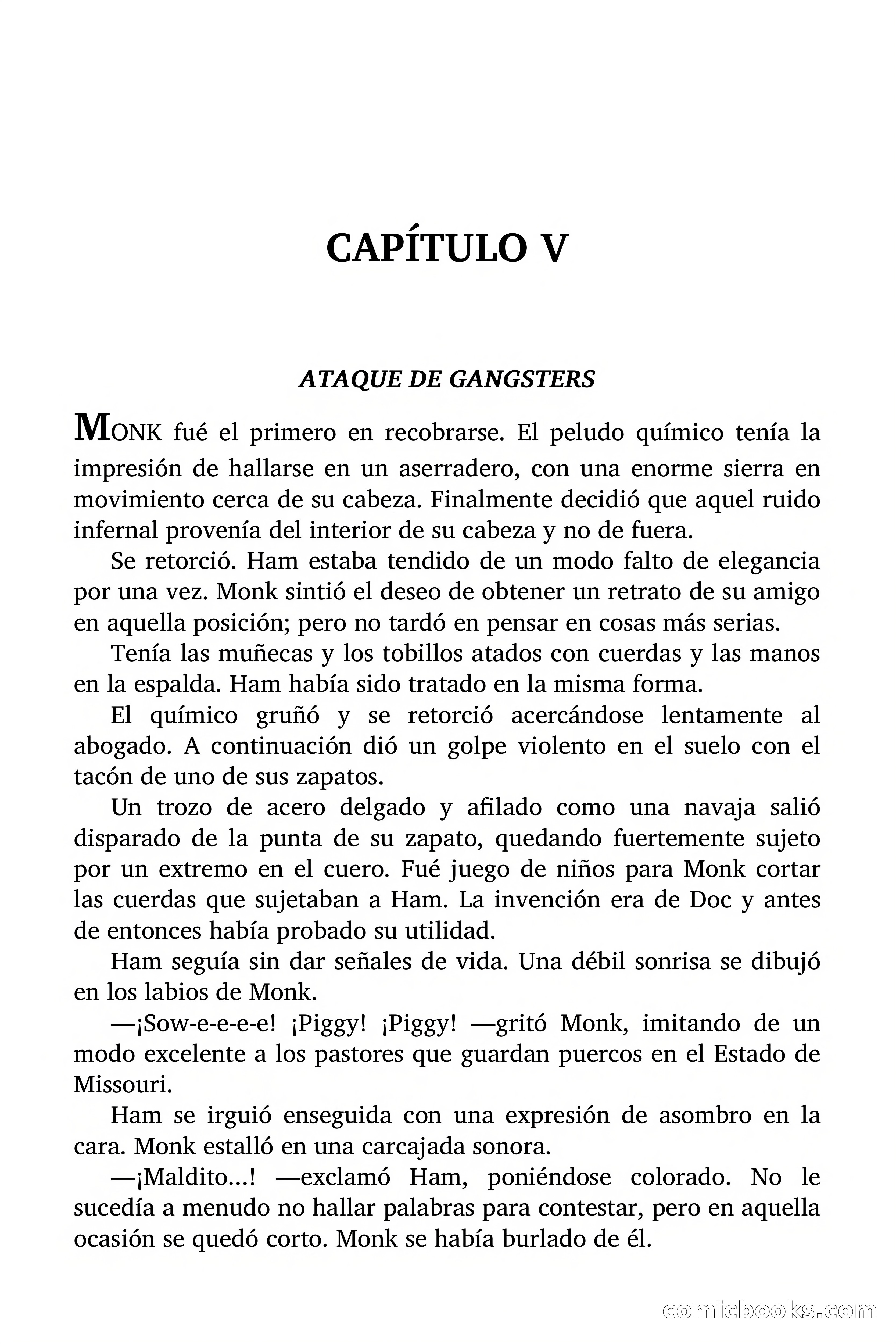 Doc Savage: La Muerte Verde — page 28 of 139