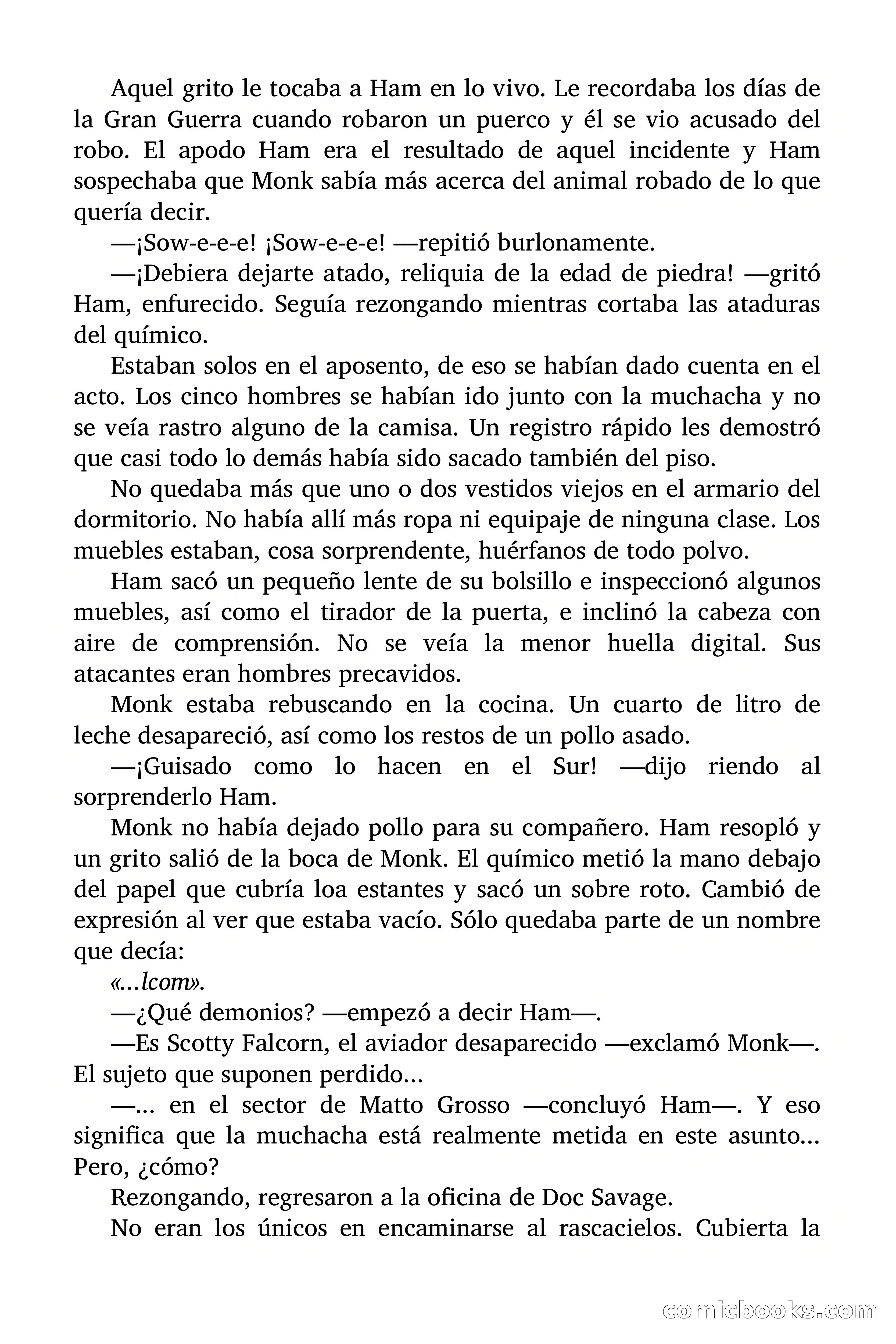 Doc Savage: La Muerte Verde — page 29 of 139