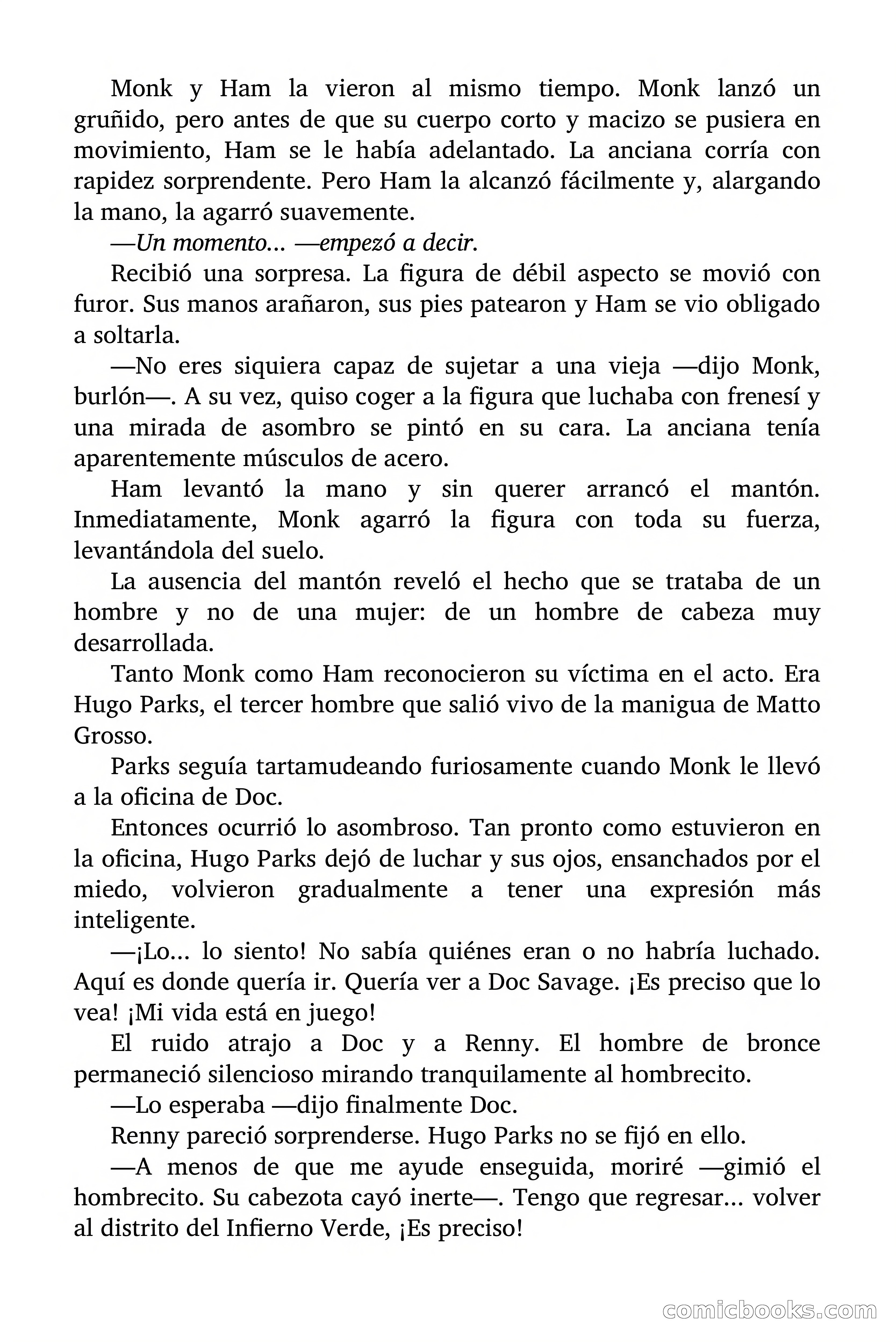 Doc Savage: La Muerte Verde — page 31 of 139