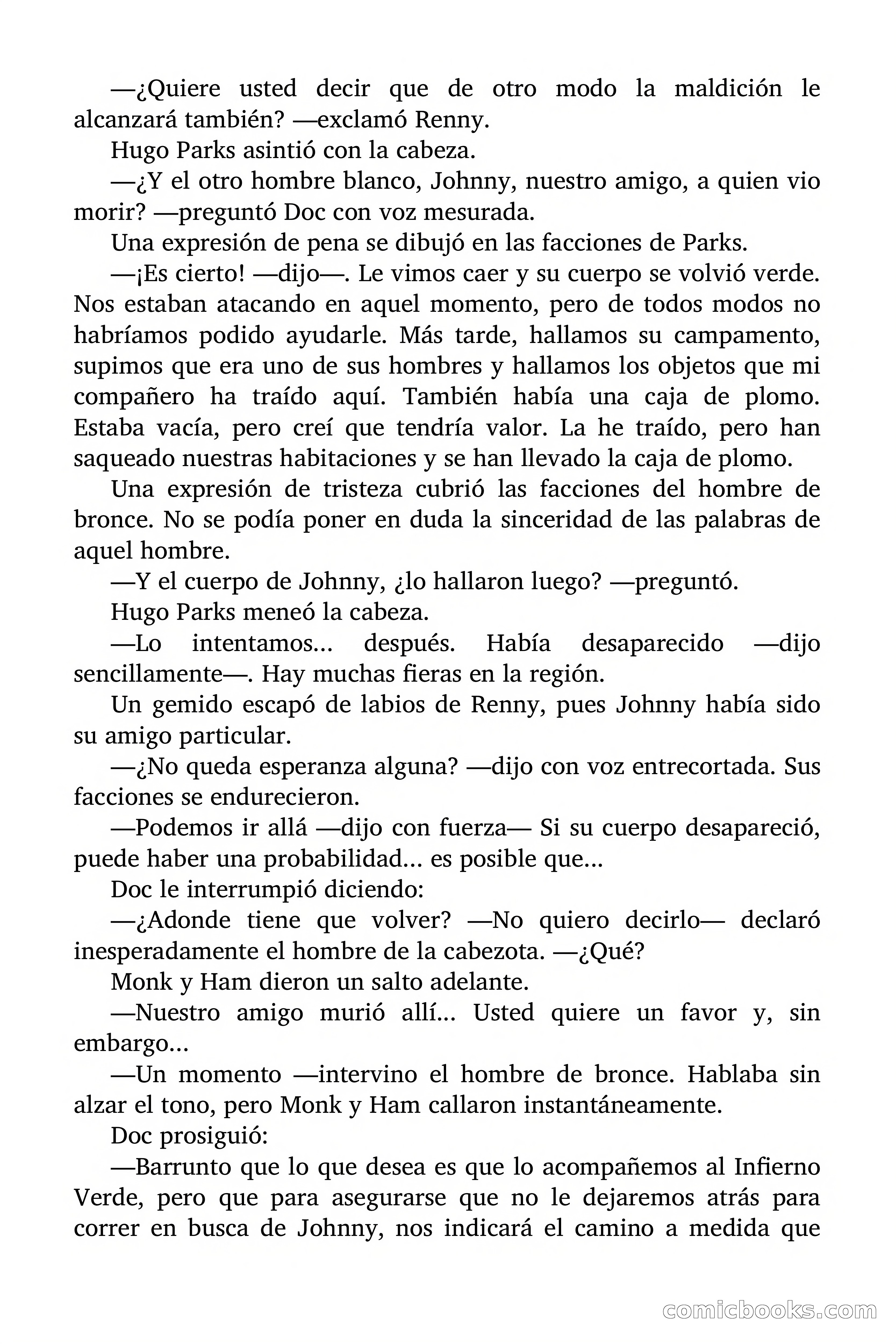 Doc Savage: La Muerte Verde — page 32 of 139