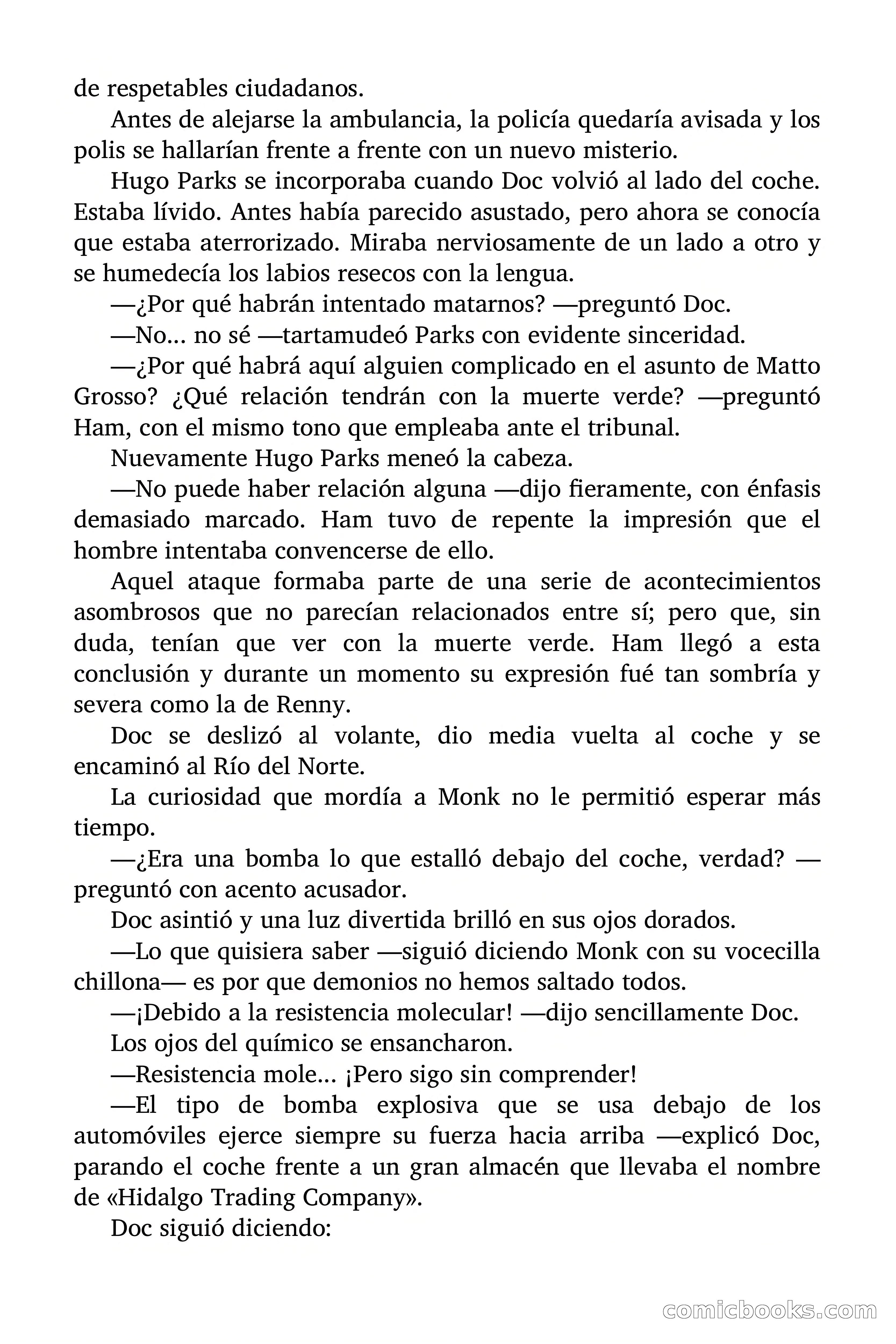 Doc Savage: La Muerte Verde — page 37 of 139