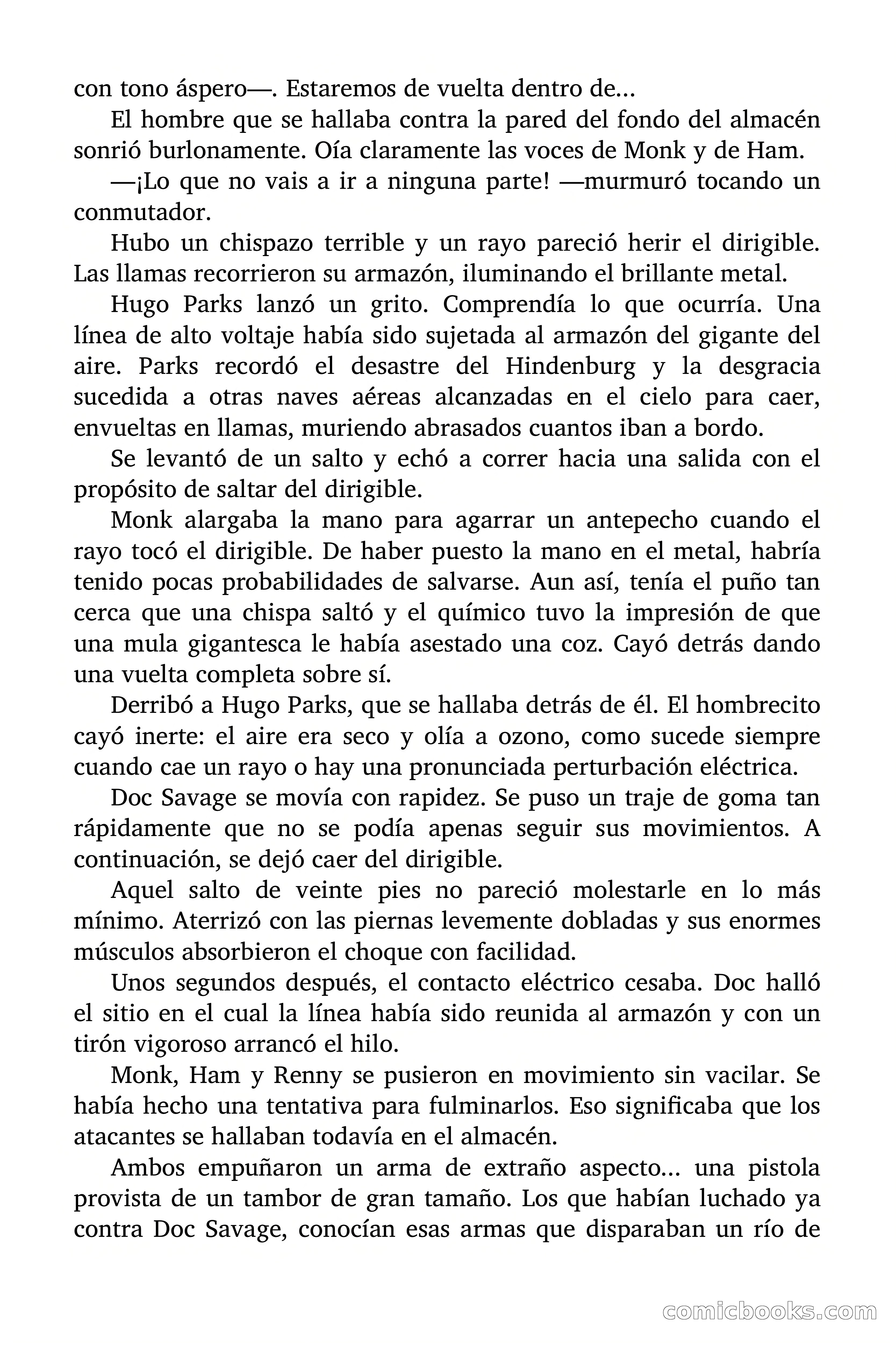 Doc Savage: La Muerte Verde — page 40 of 139