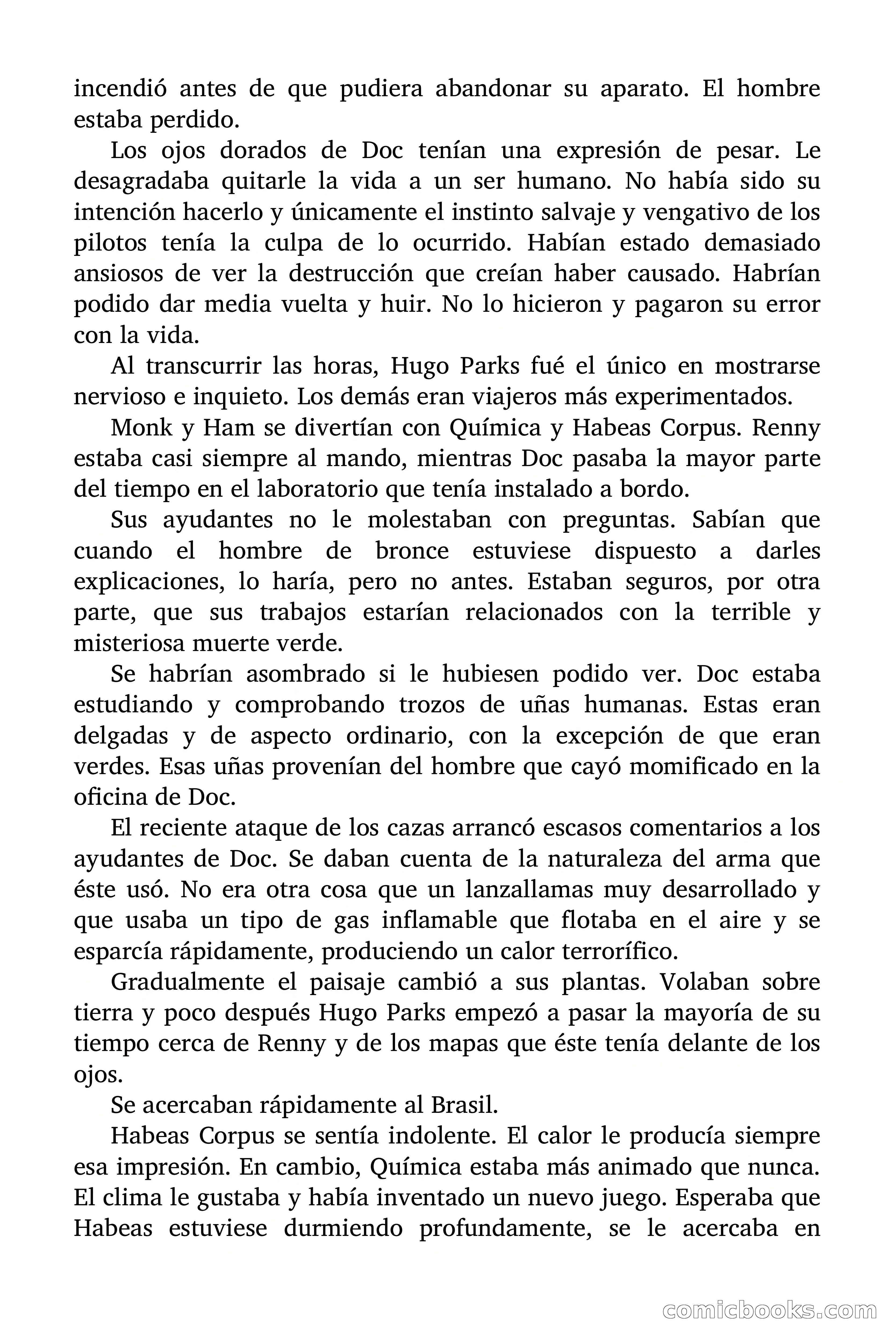 Doc Savage: La Muerte Verde — page 48 of 139