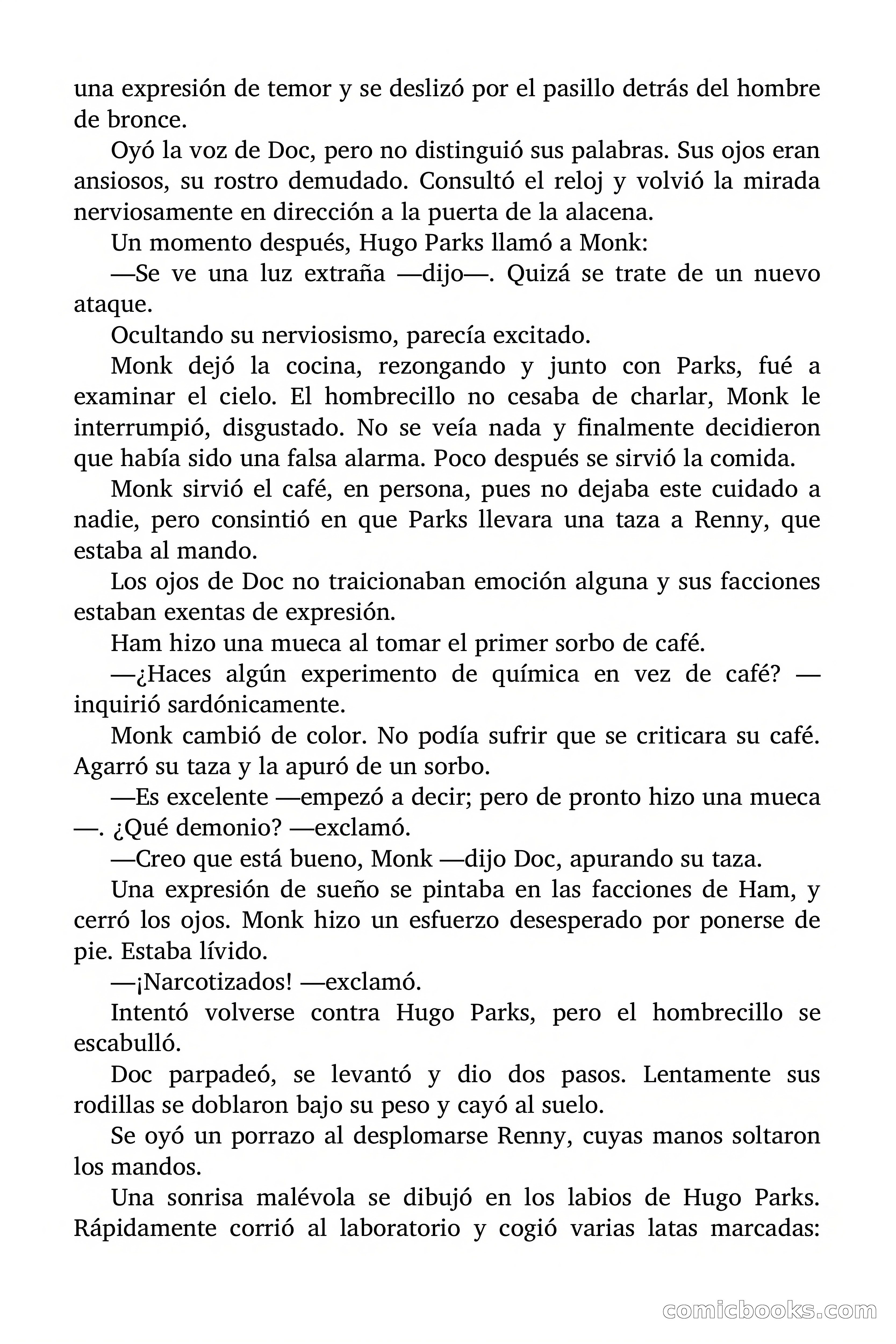 Doc Savage: La Muerte Verde — page 50 of 139