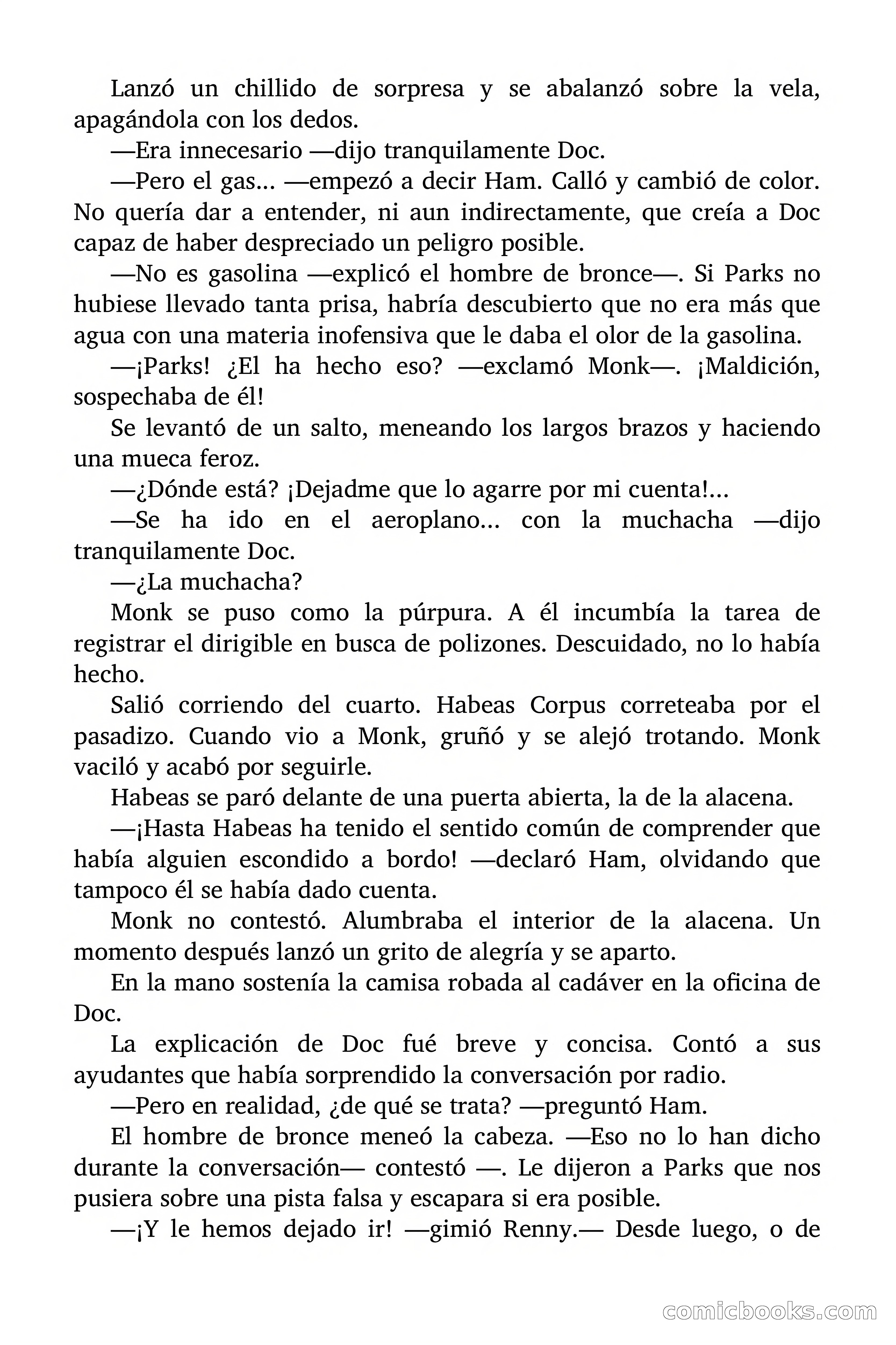 Doc Savage: La Muerte Verde — page 54 of 139