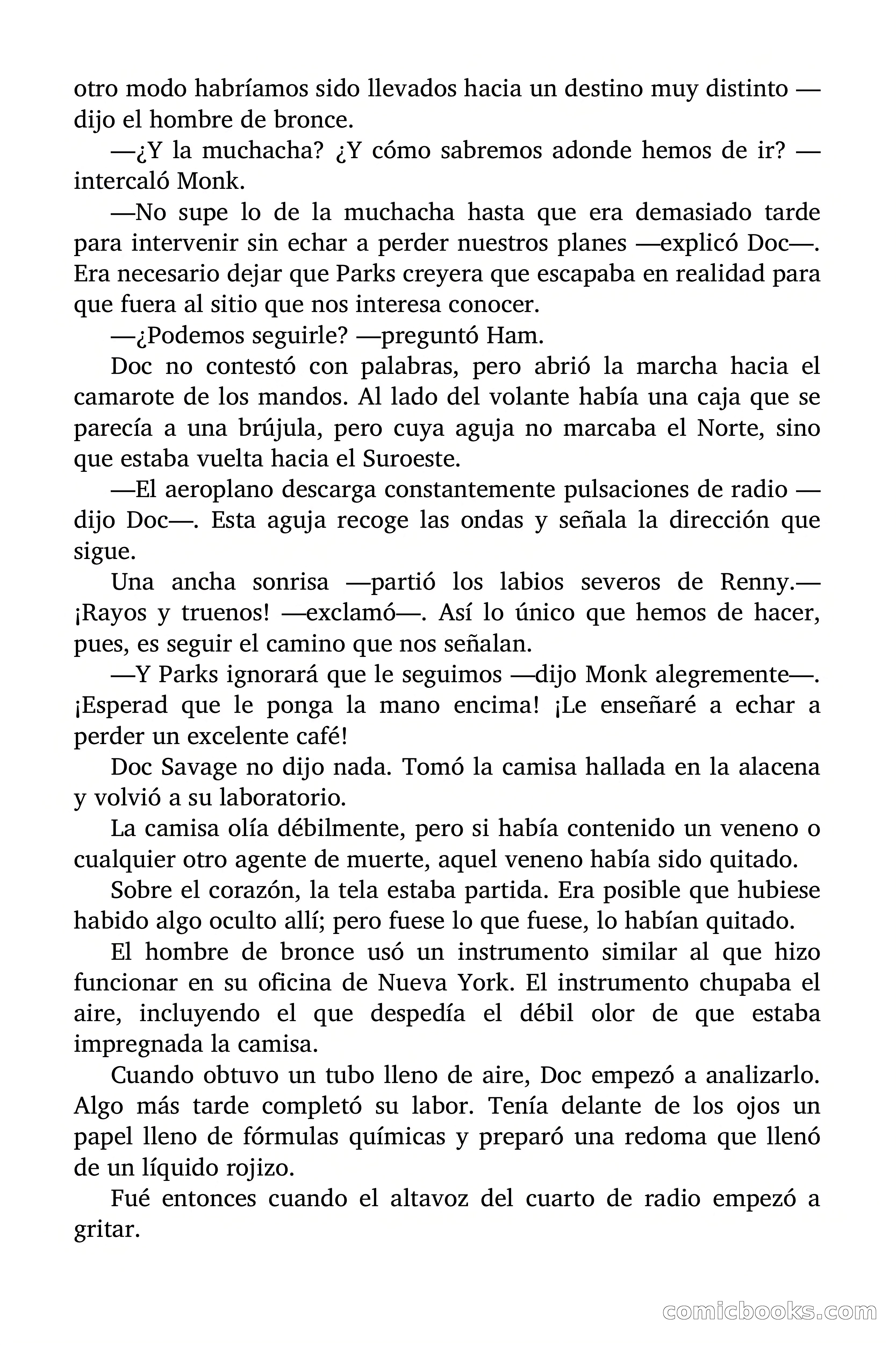 Doc Savage: La Muerte Verde — page 55 of 139