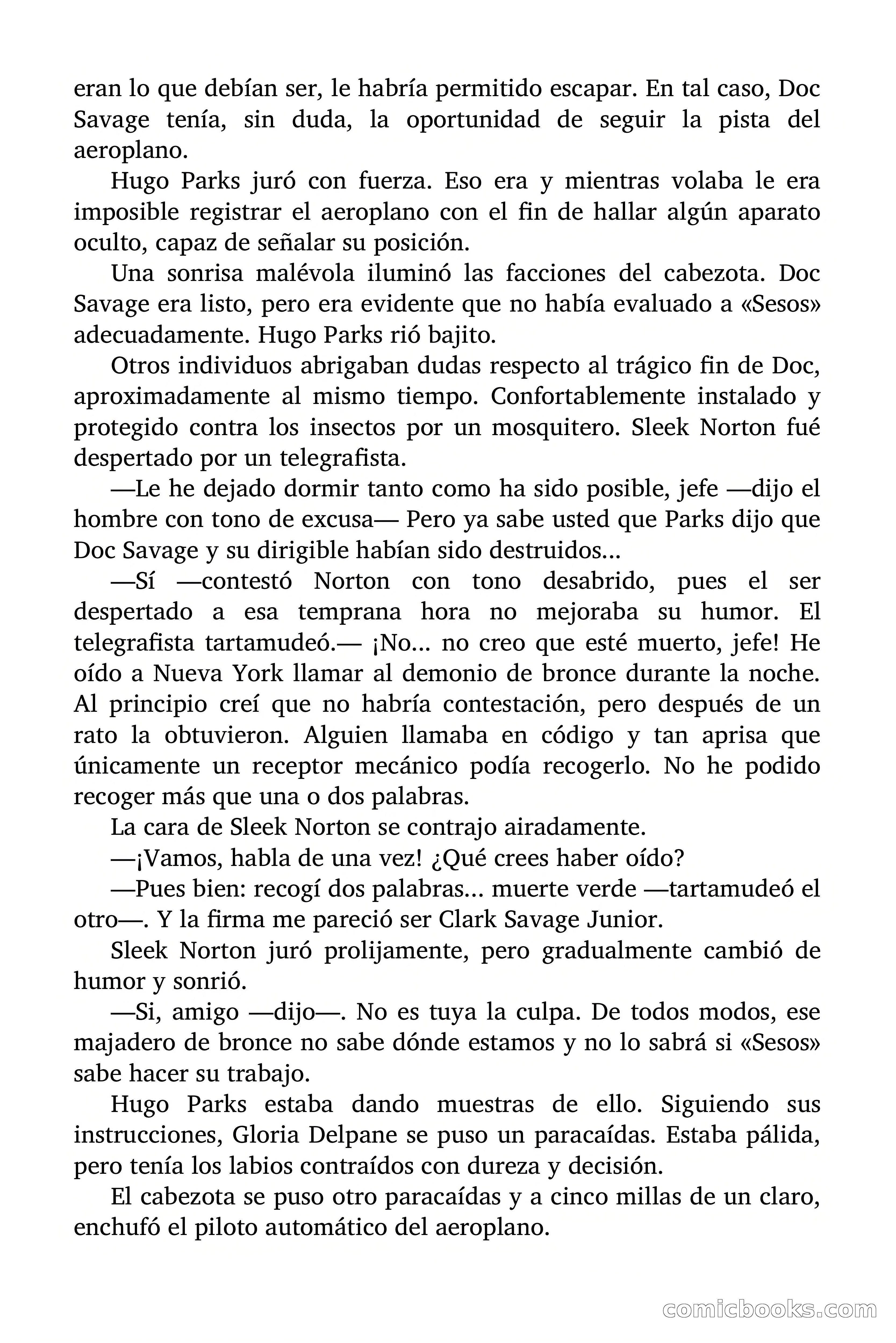 Doc Savage: La Muerte Verde — page 57 of 139