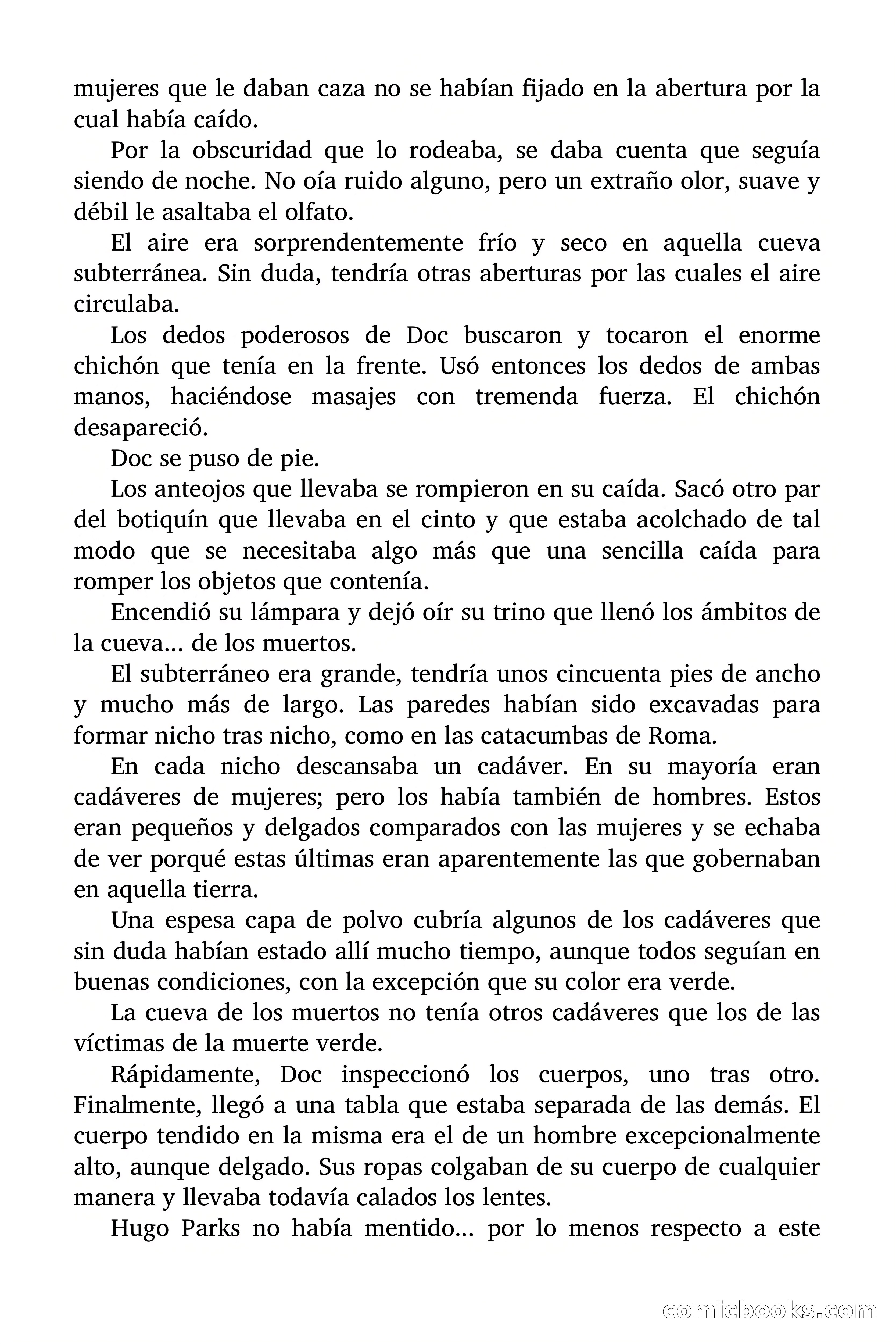Doc Savage: La Muerte Verde — page 77 of 139