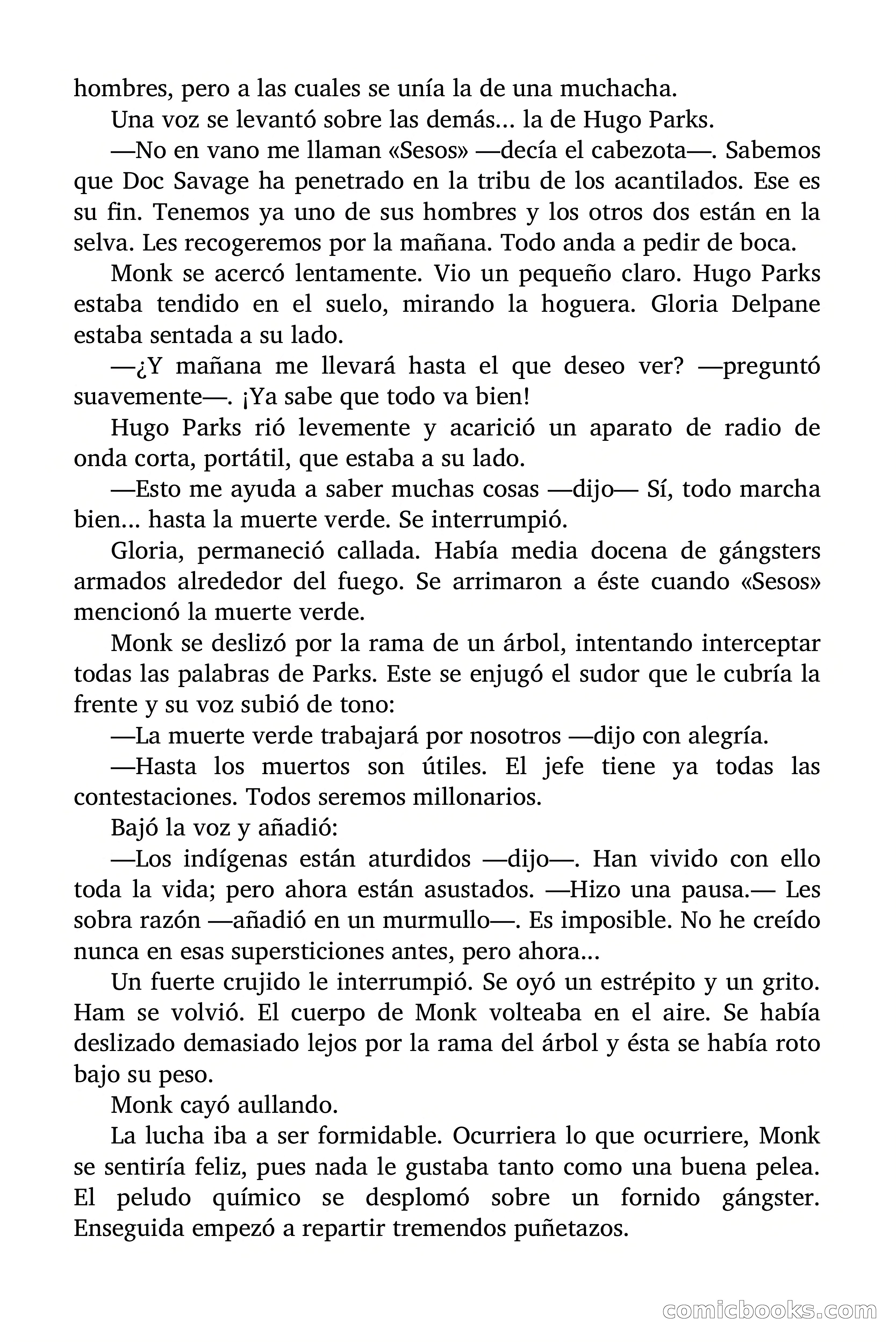Doc Savage: La Muerte Verde — page 83 of 139