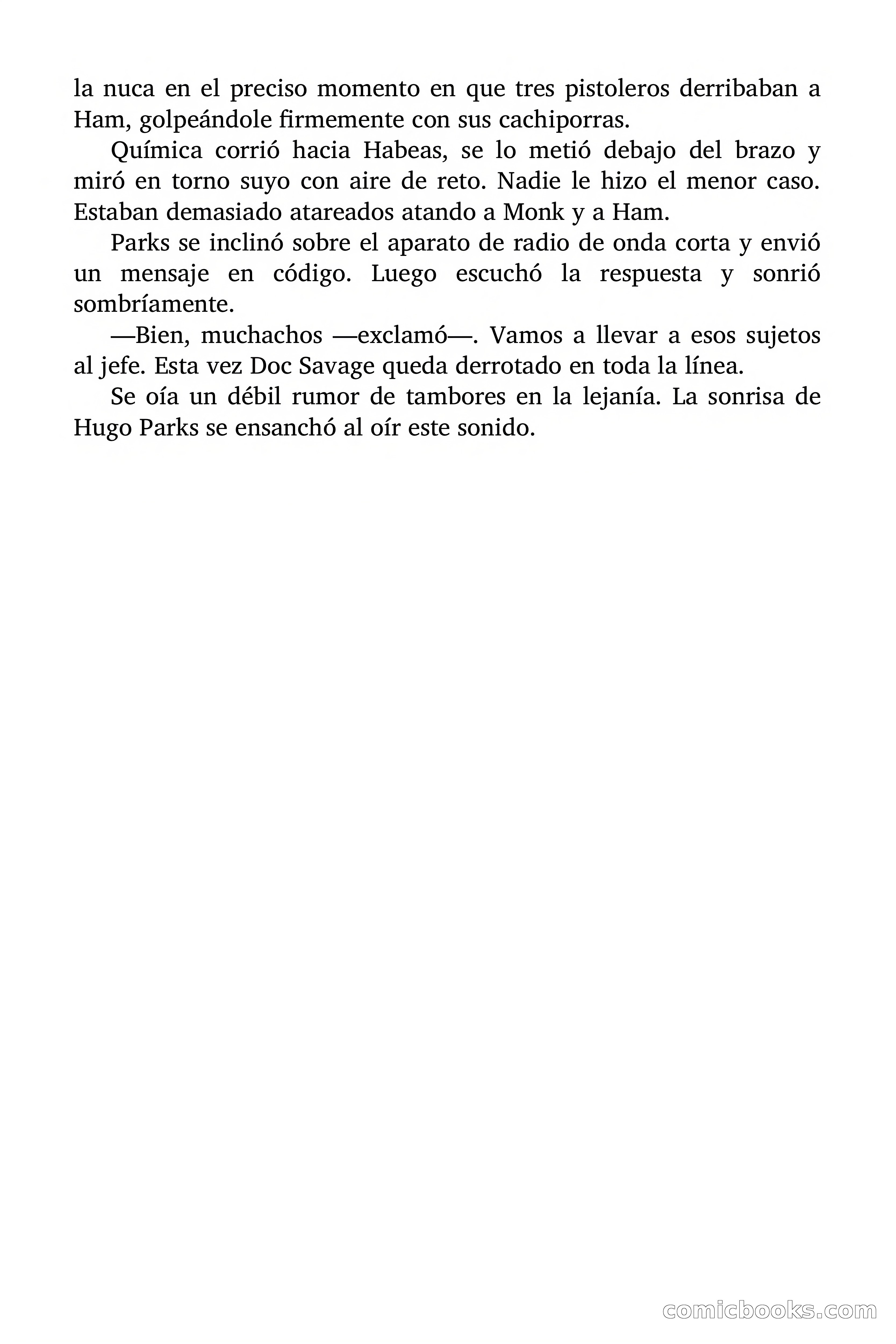 Doc Savage: La Muerte Verde — page 85 of 139