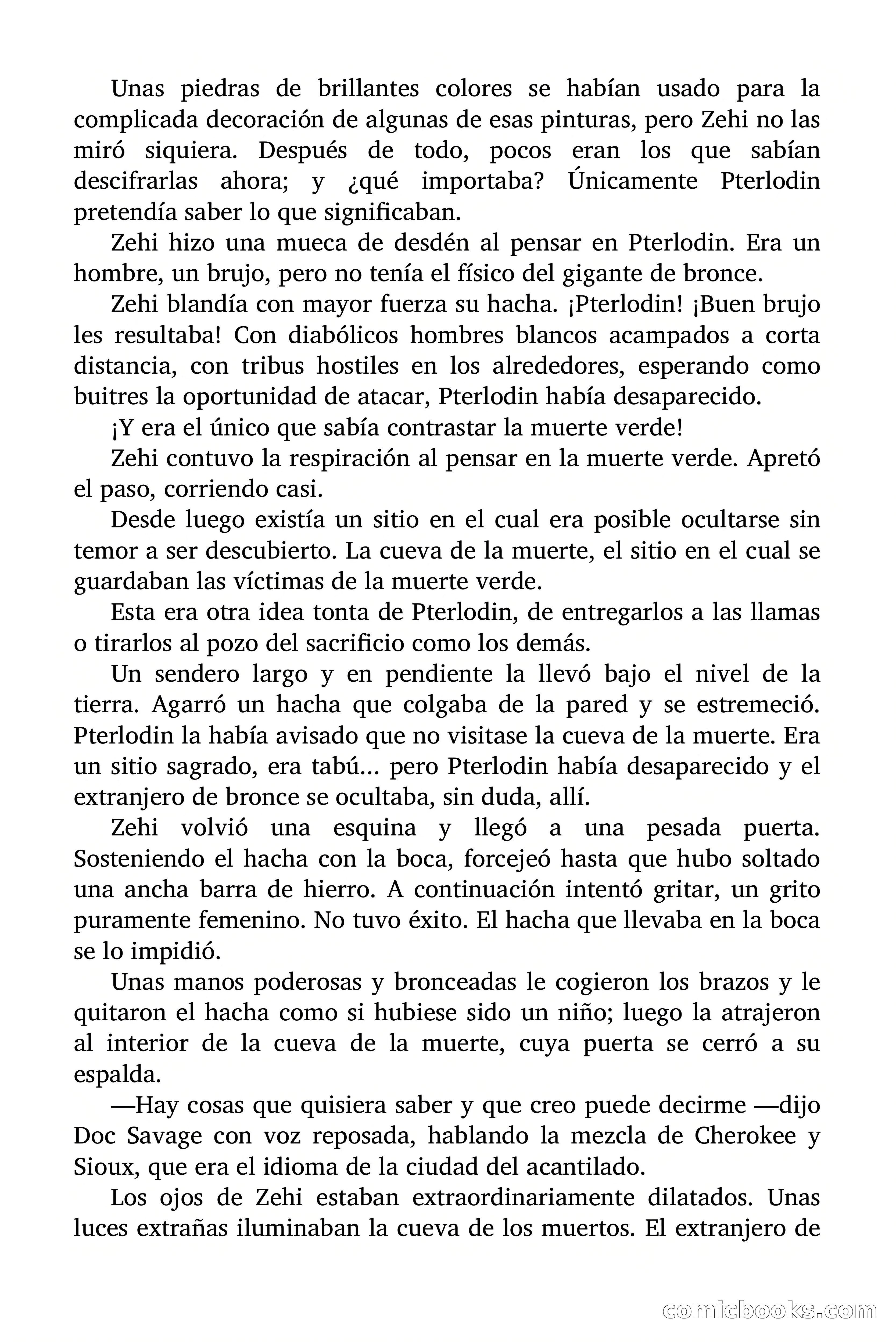 Doc Savage: La Muerte Verde — page 87 of 139