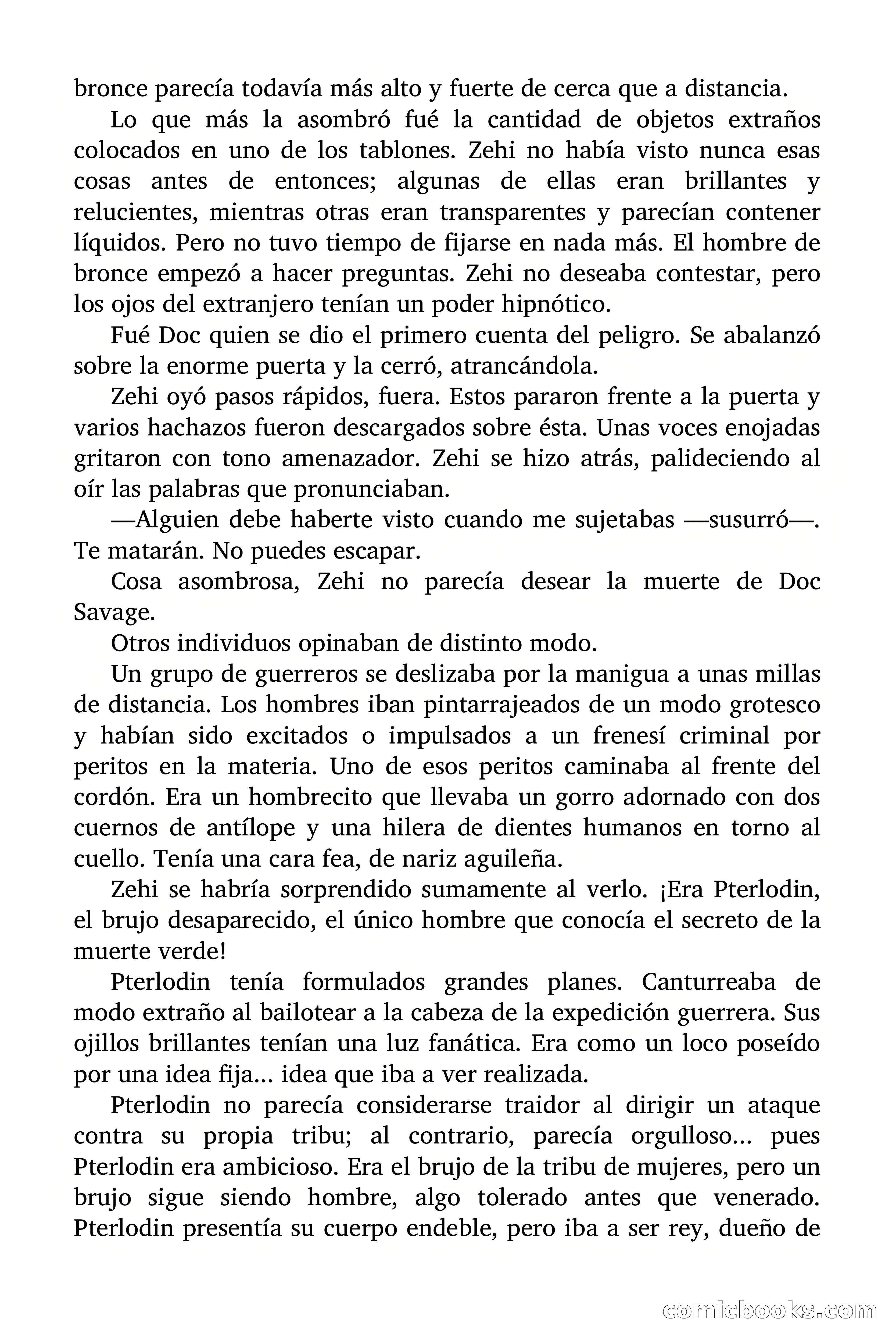 Doc Savage: La Muerte Verde — page 88 of 139