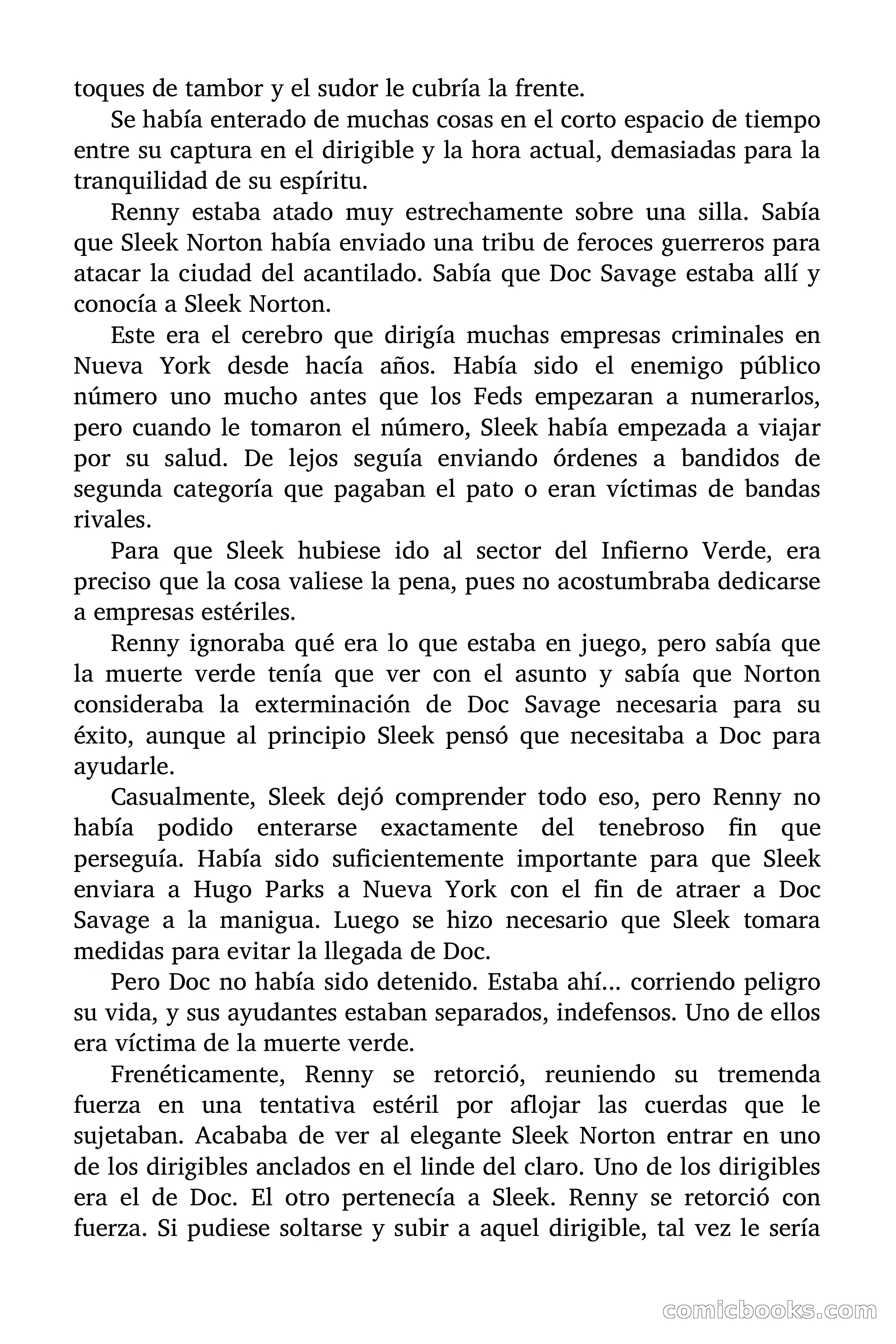 Doc Savage: La Muerte Verde — page 90 of 139