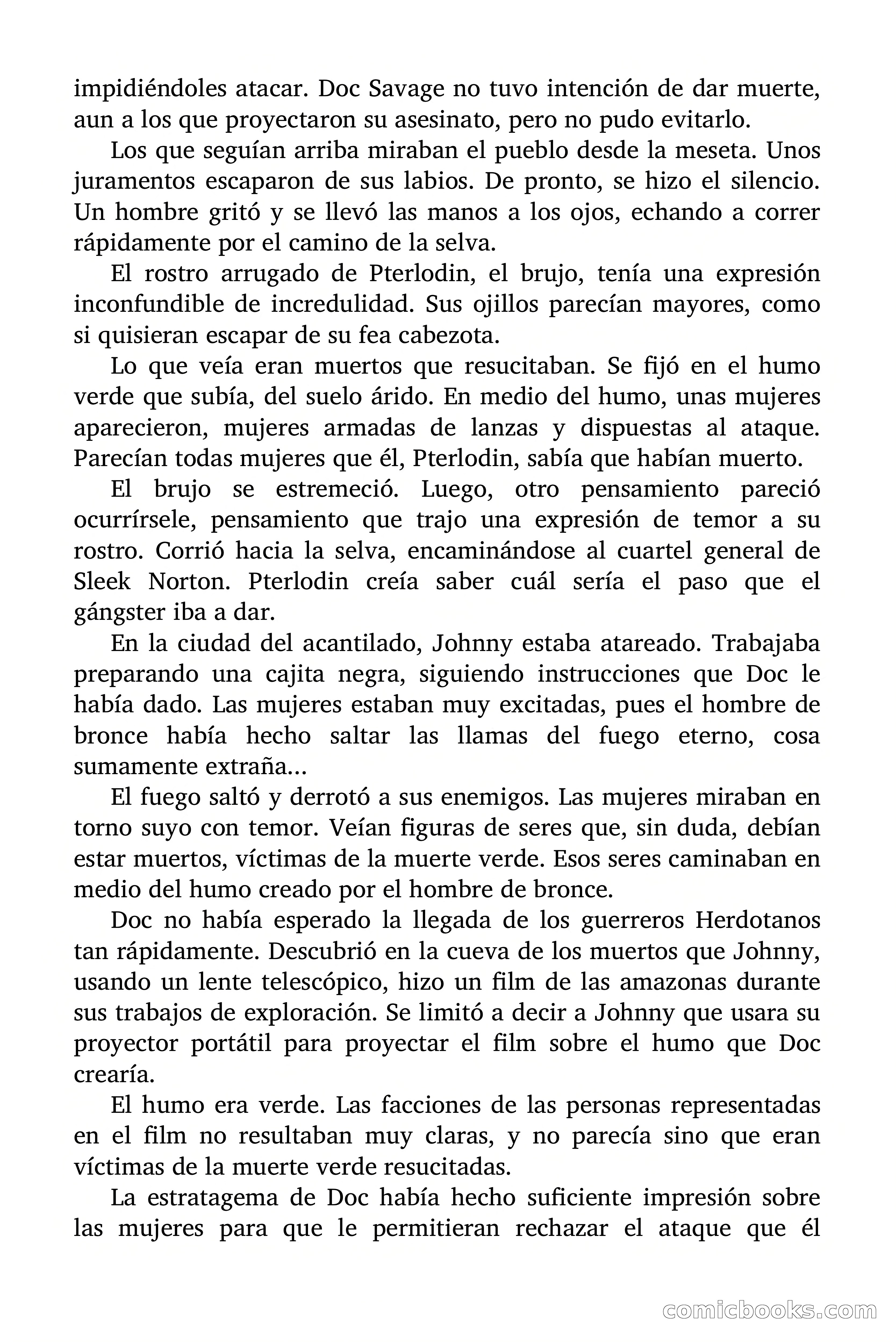 Doc Savage: La Muerte Verde — page 97 of 139