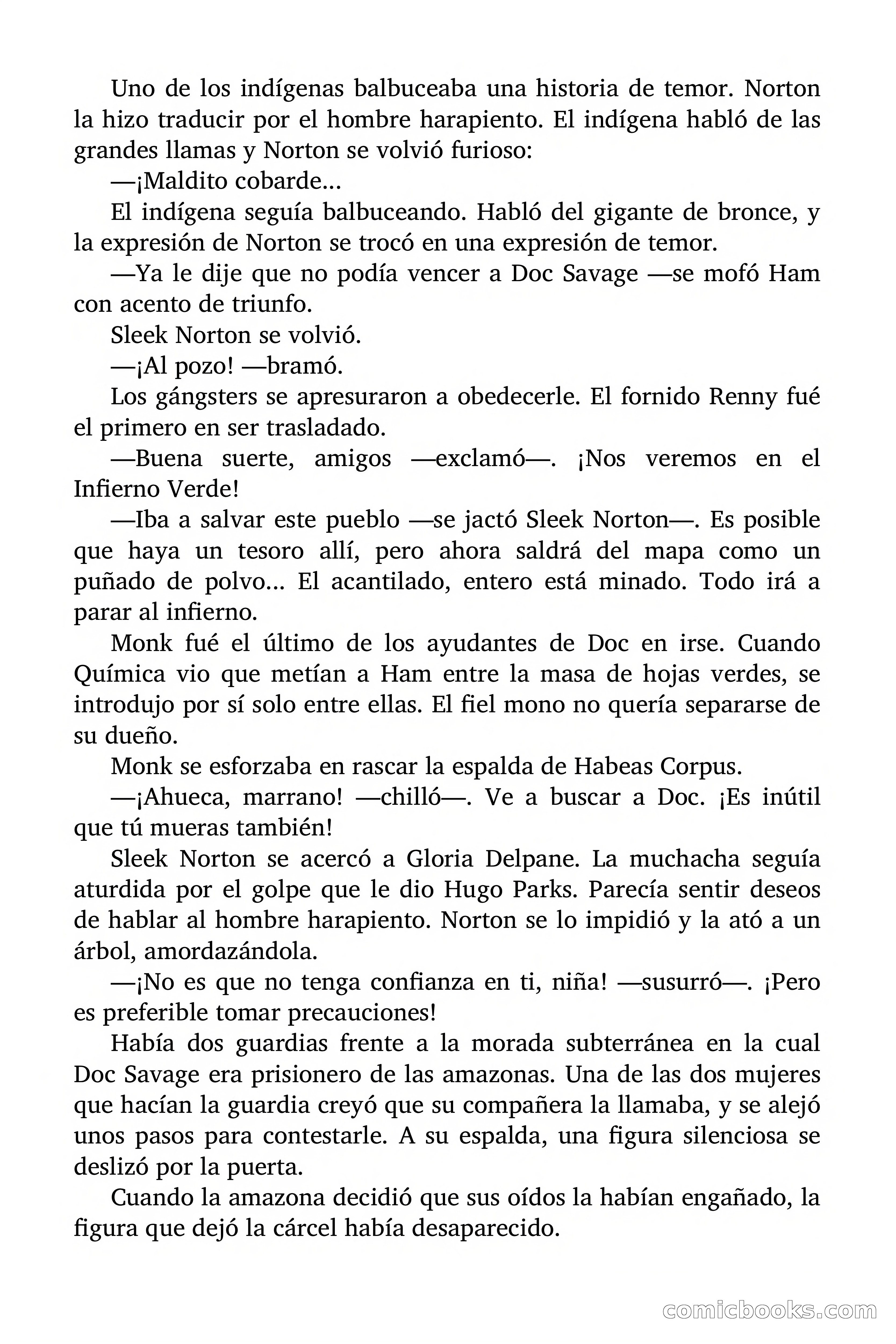 Doc Savage: La Muerte Verde — page 102 of 139