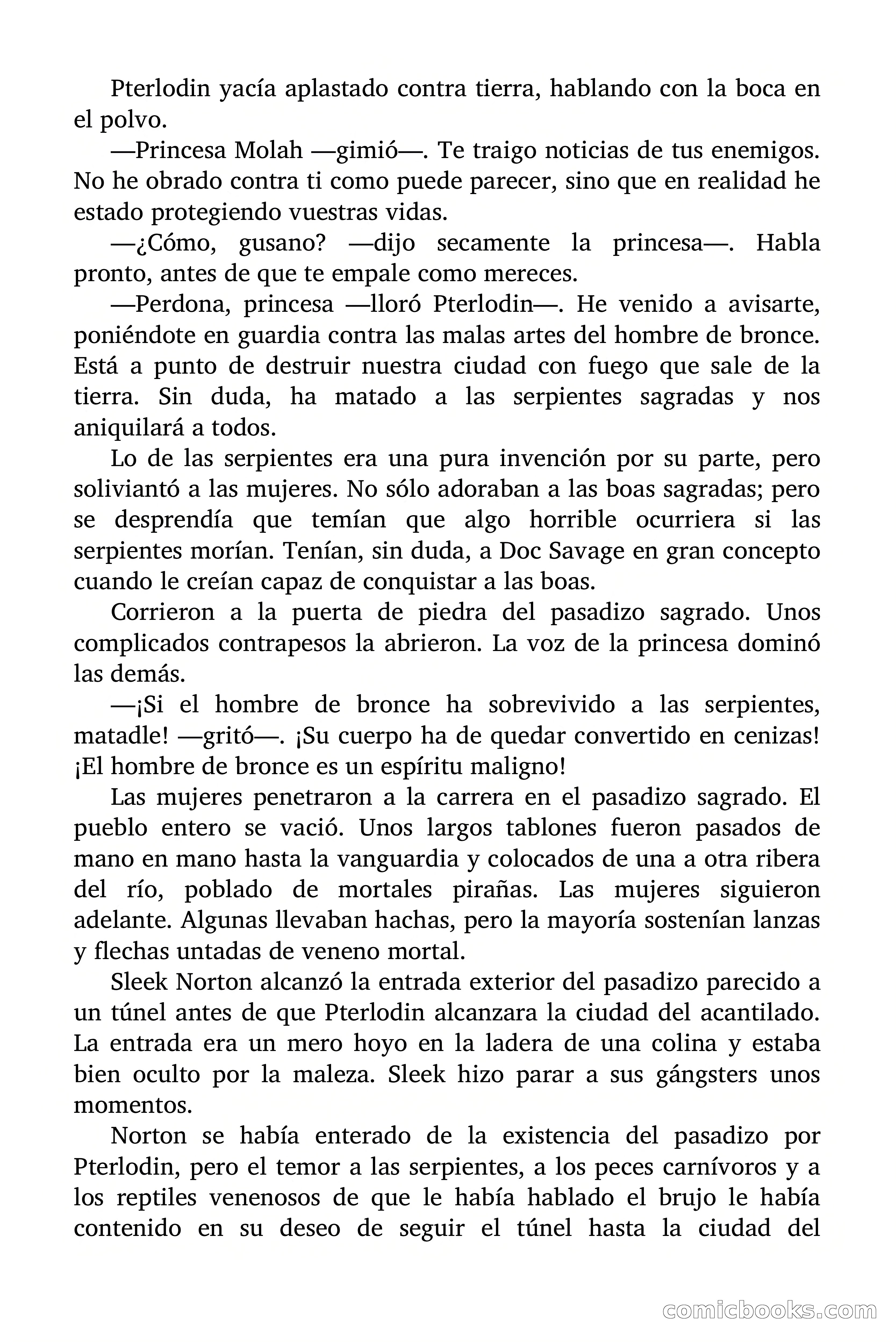 Doc Savage: La Muerte Verde — page 109 of 139