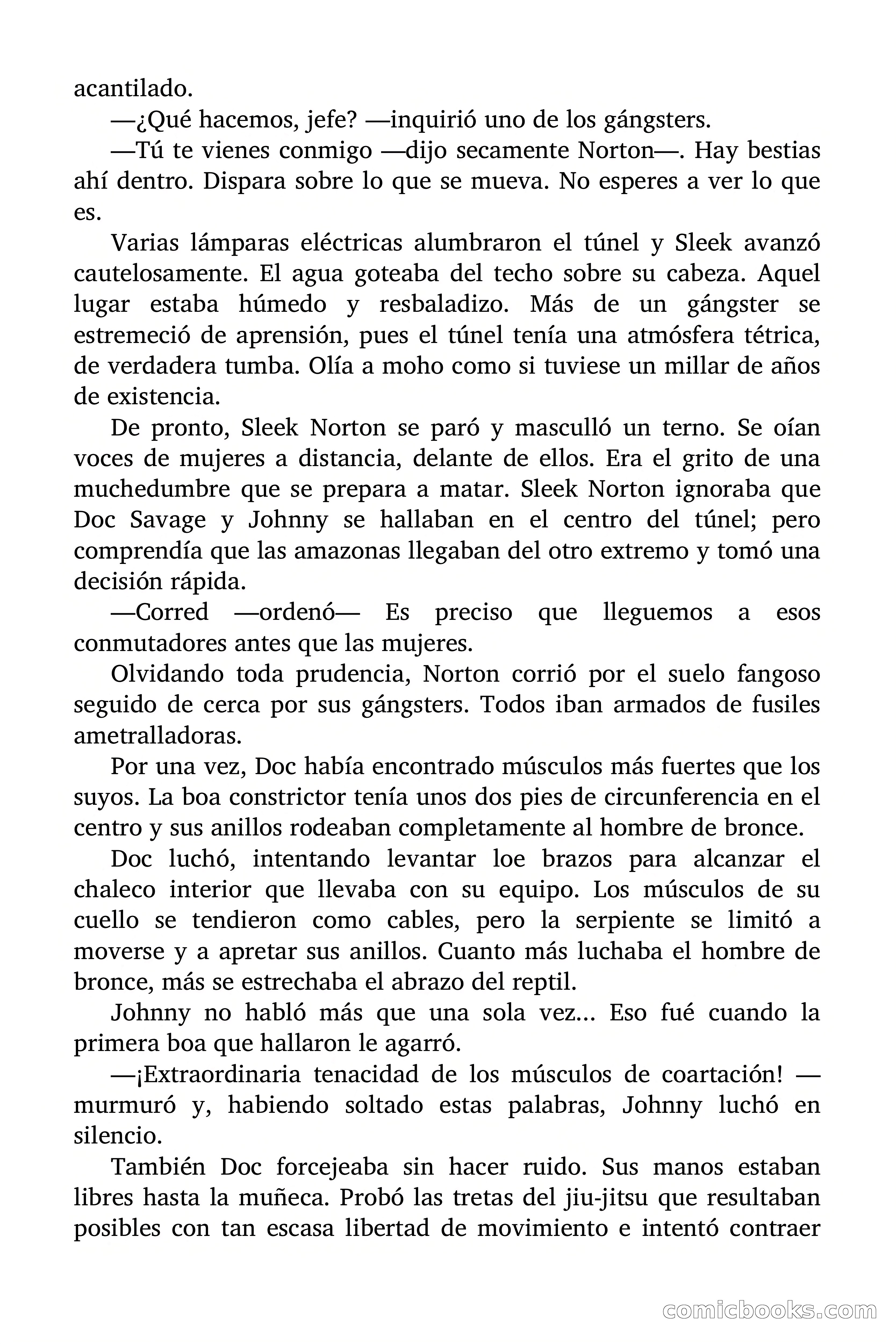 Doc Savage: La Muerte Verde — page 110 of 139