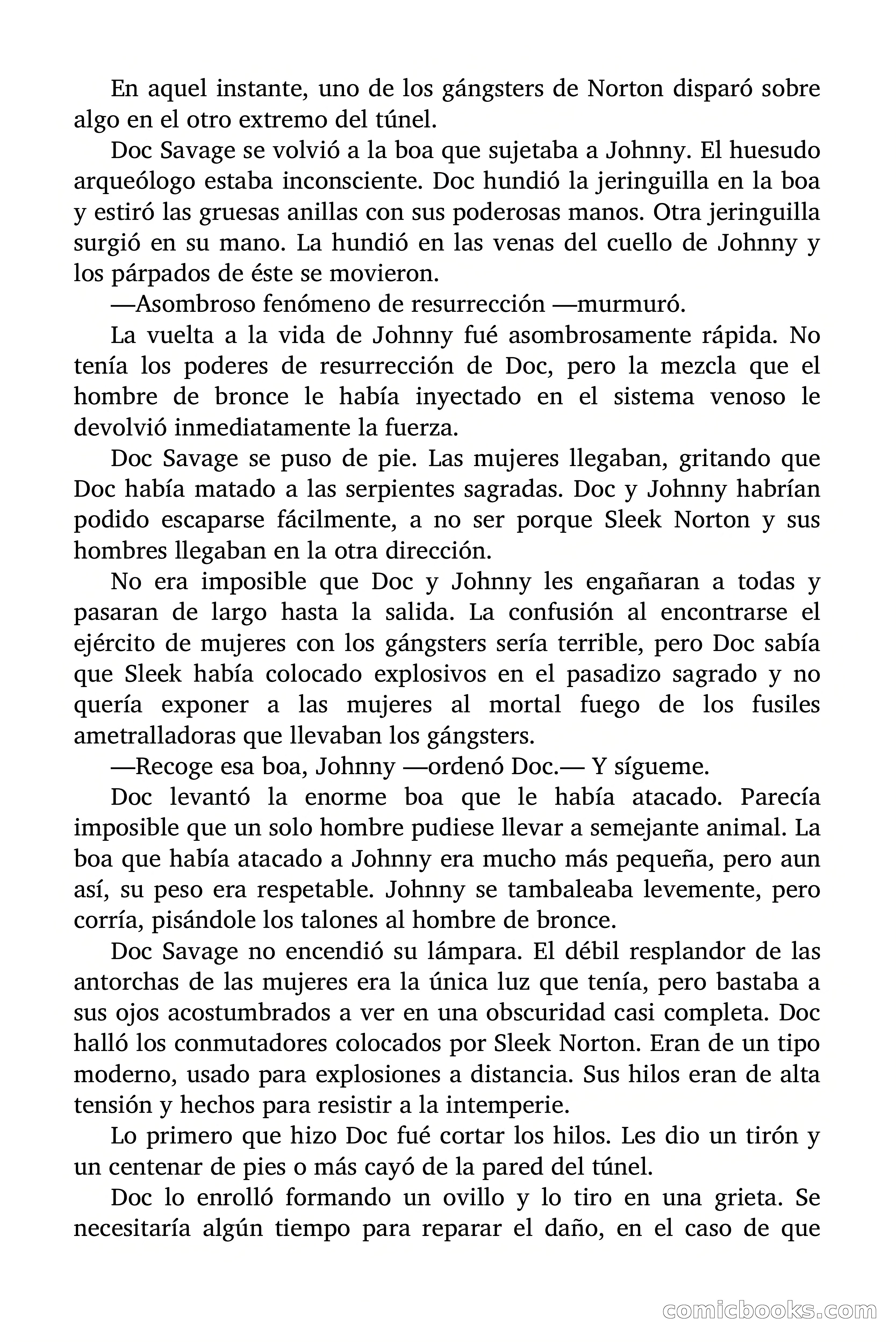 Doc Savage: La Muerte Verde — page 112 of 139
