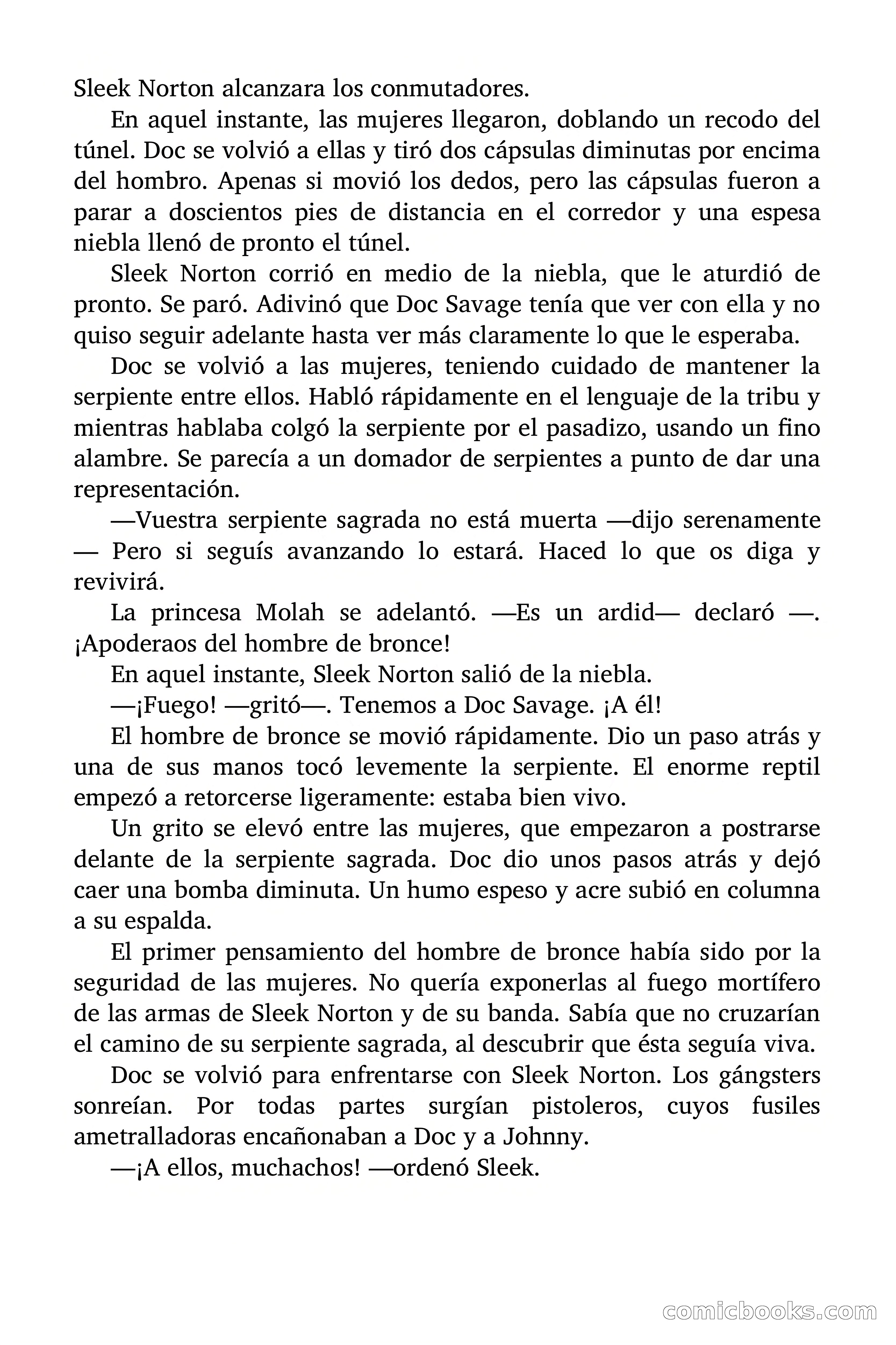 Doc Savage: La Muerte Verde — page 113 of 139