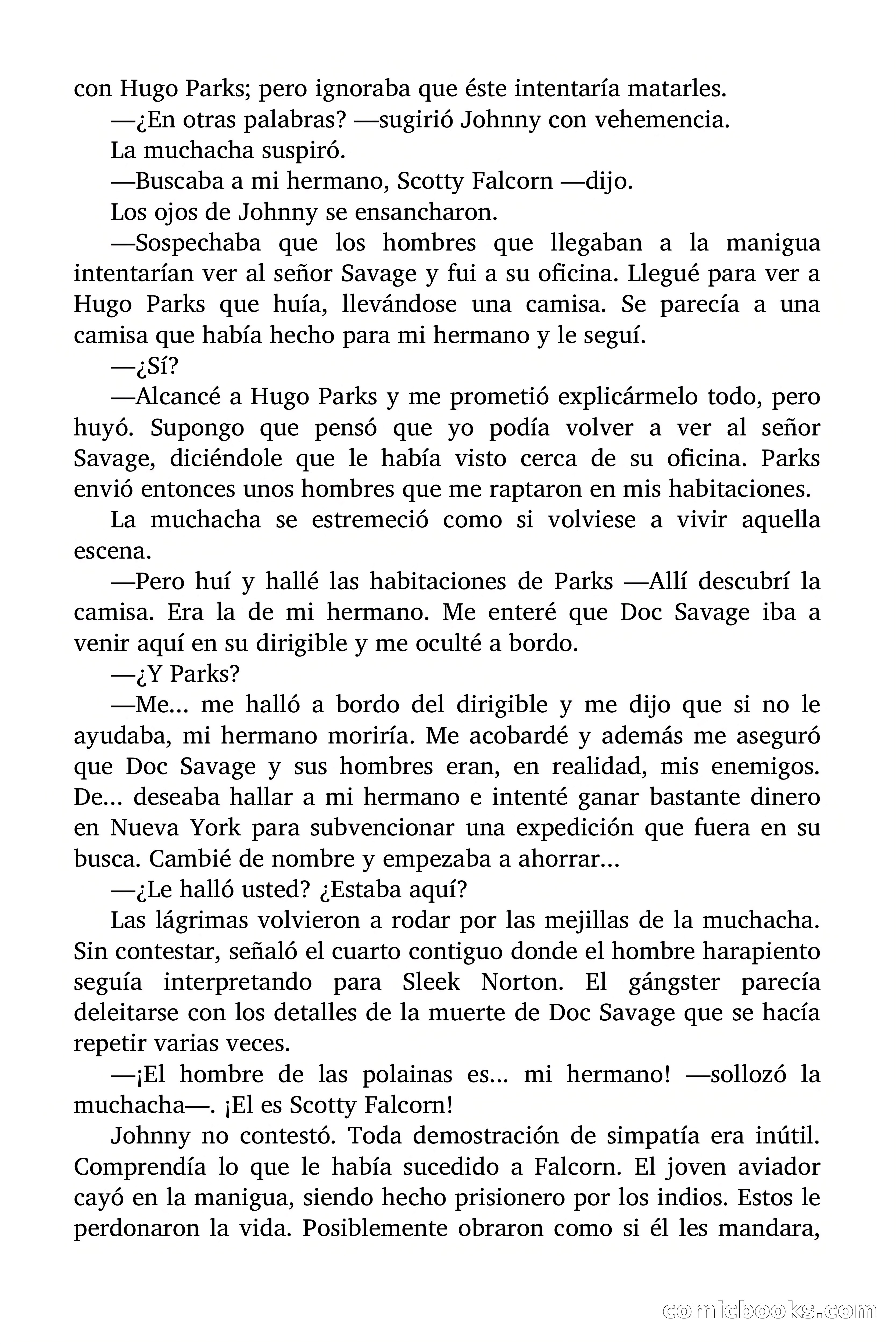 Doc Savage: La Muerte Verde — page 120 of 139