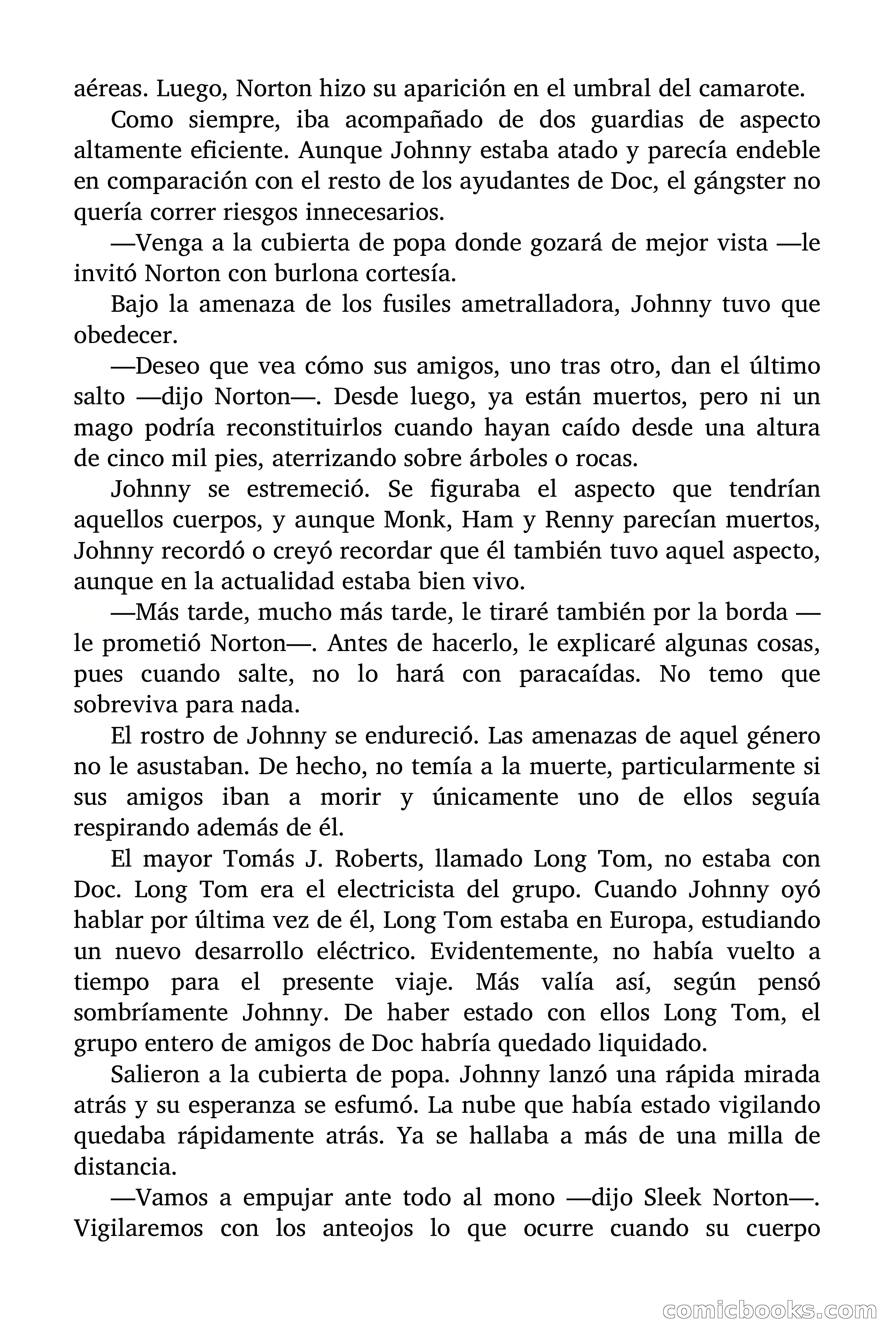Doc Savage: La Muerte Verde — page 125 of 139