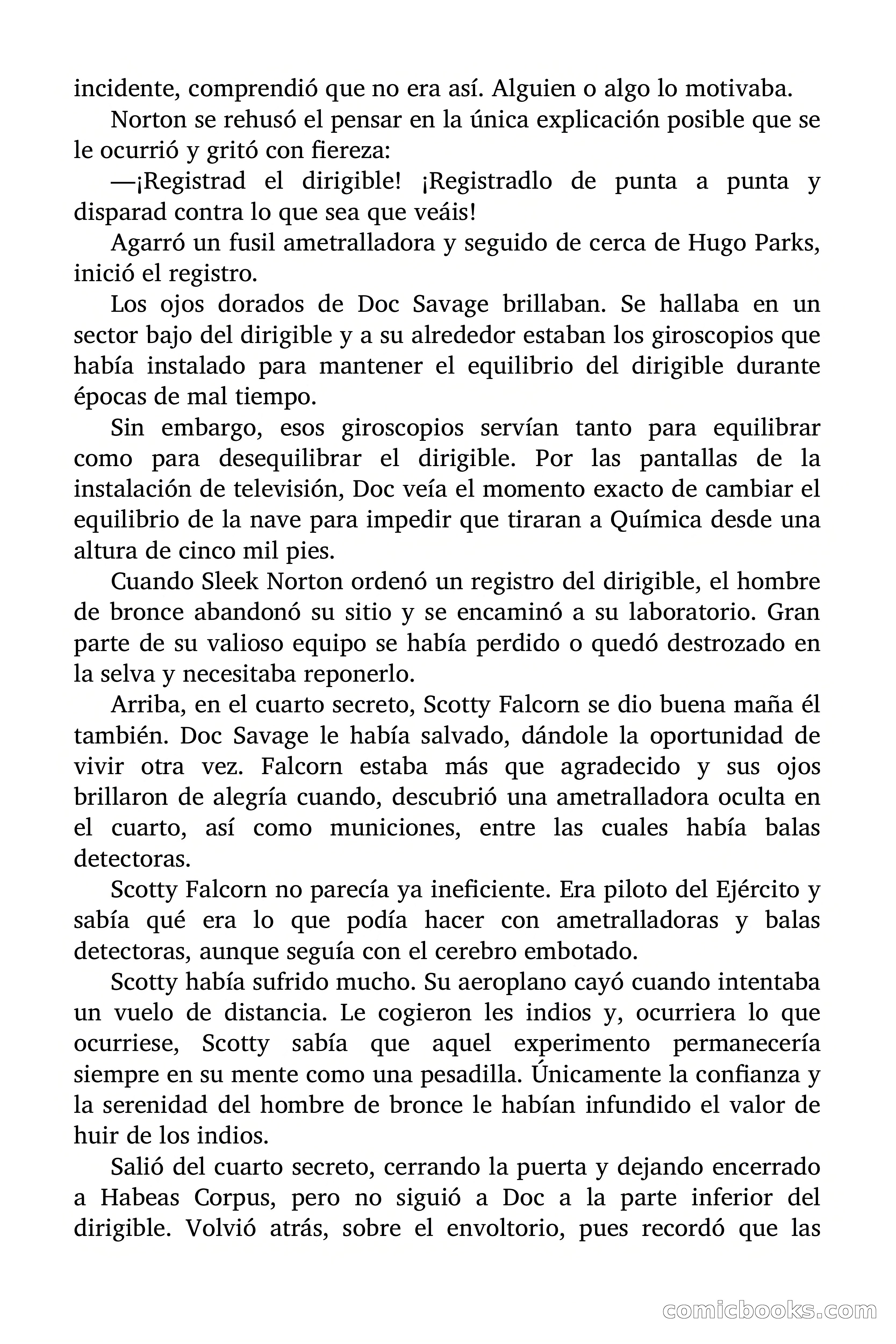 Doc Savage: La Muerte Verde — page 130 of 139