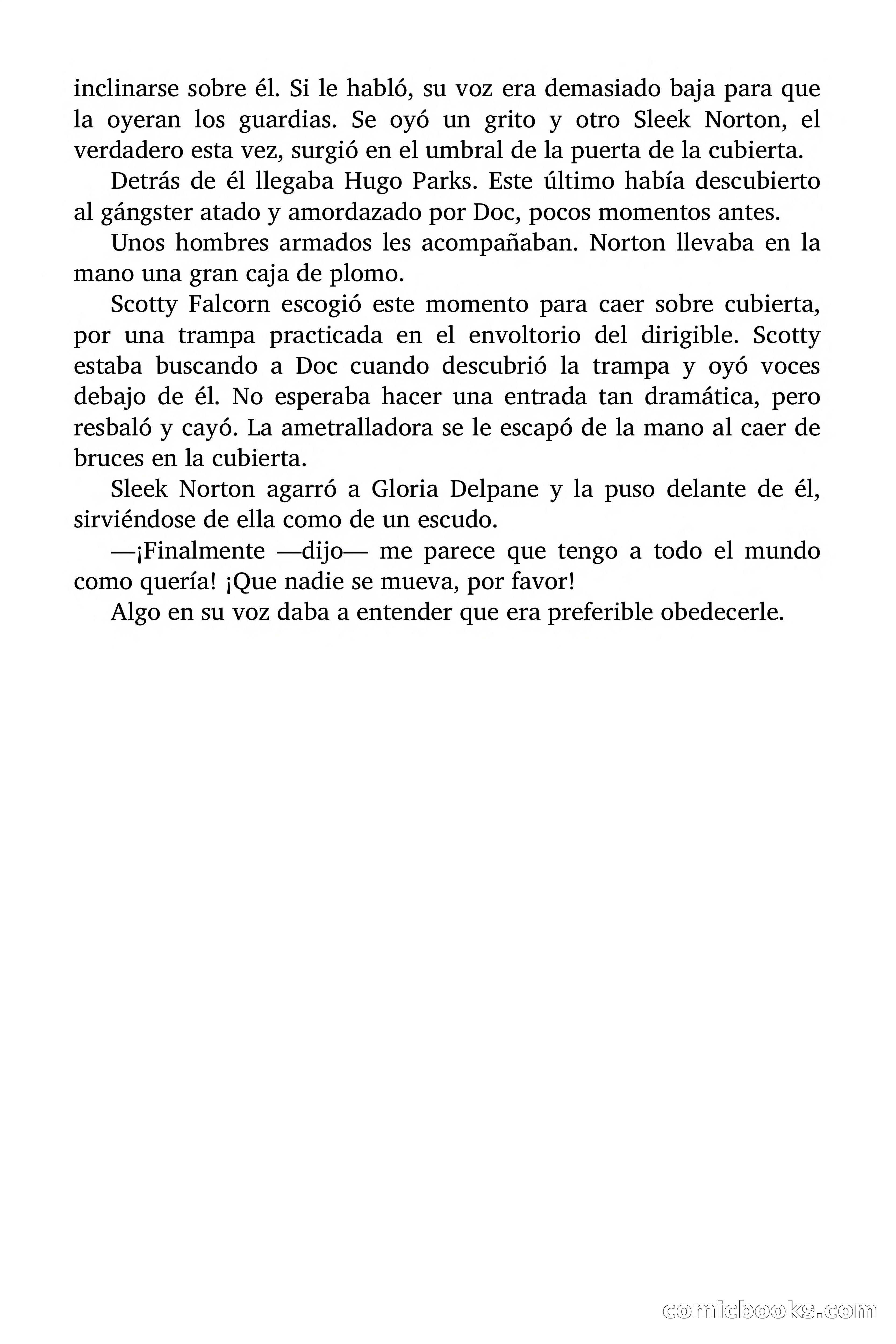 Doc Savage: La Muerte Verde — page 133 of 139