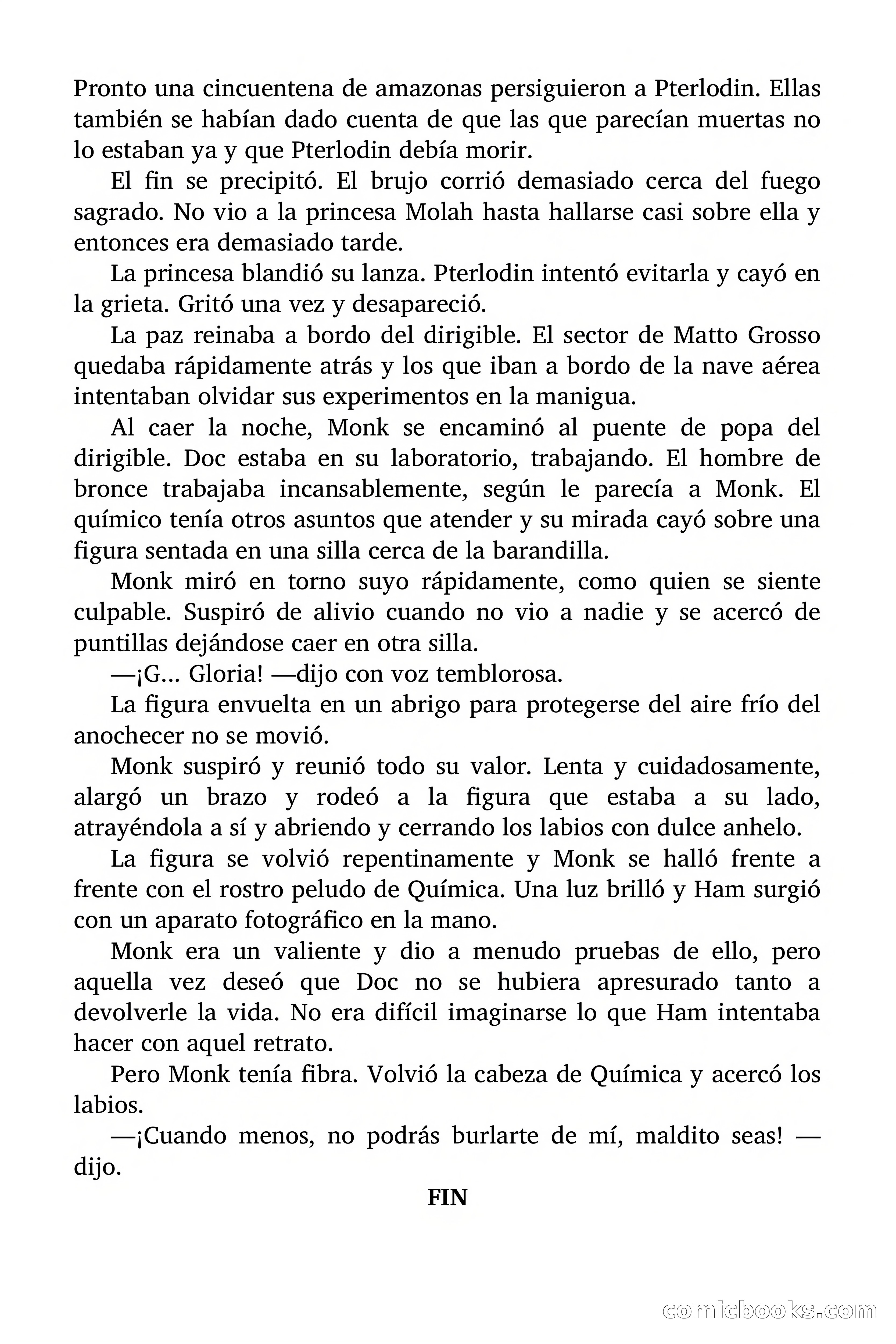 Doc Savage: La Muerte Verde — page 139 of 139