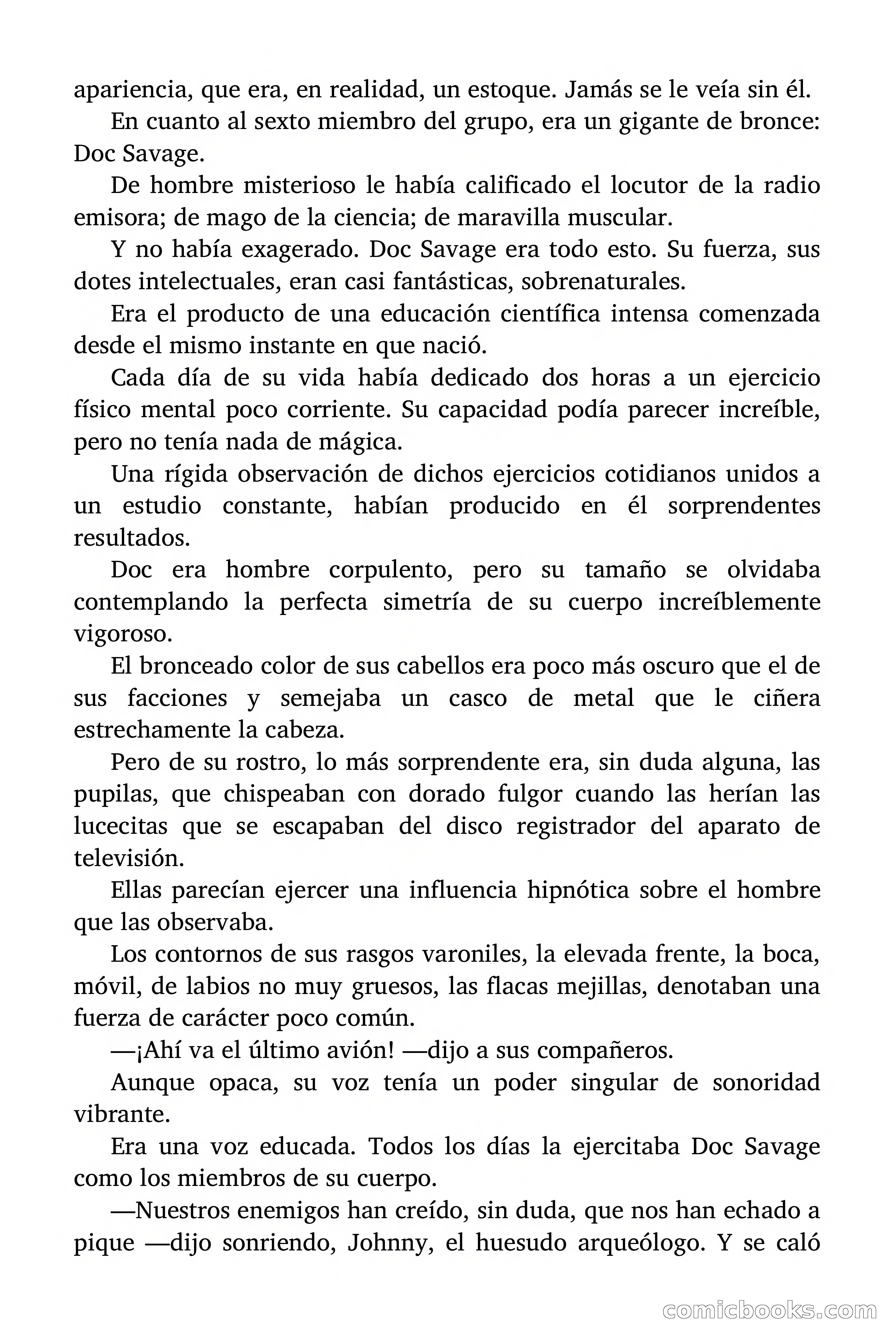 Doc Savage: Los piratas del Pacífico — page 19 of 193
