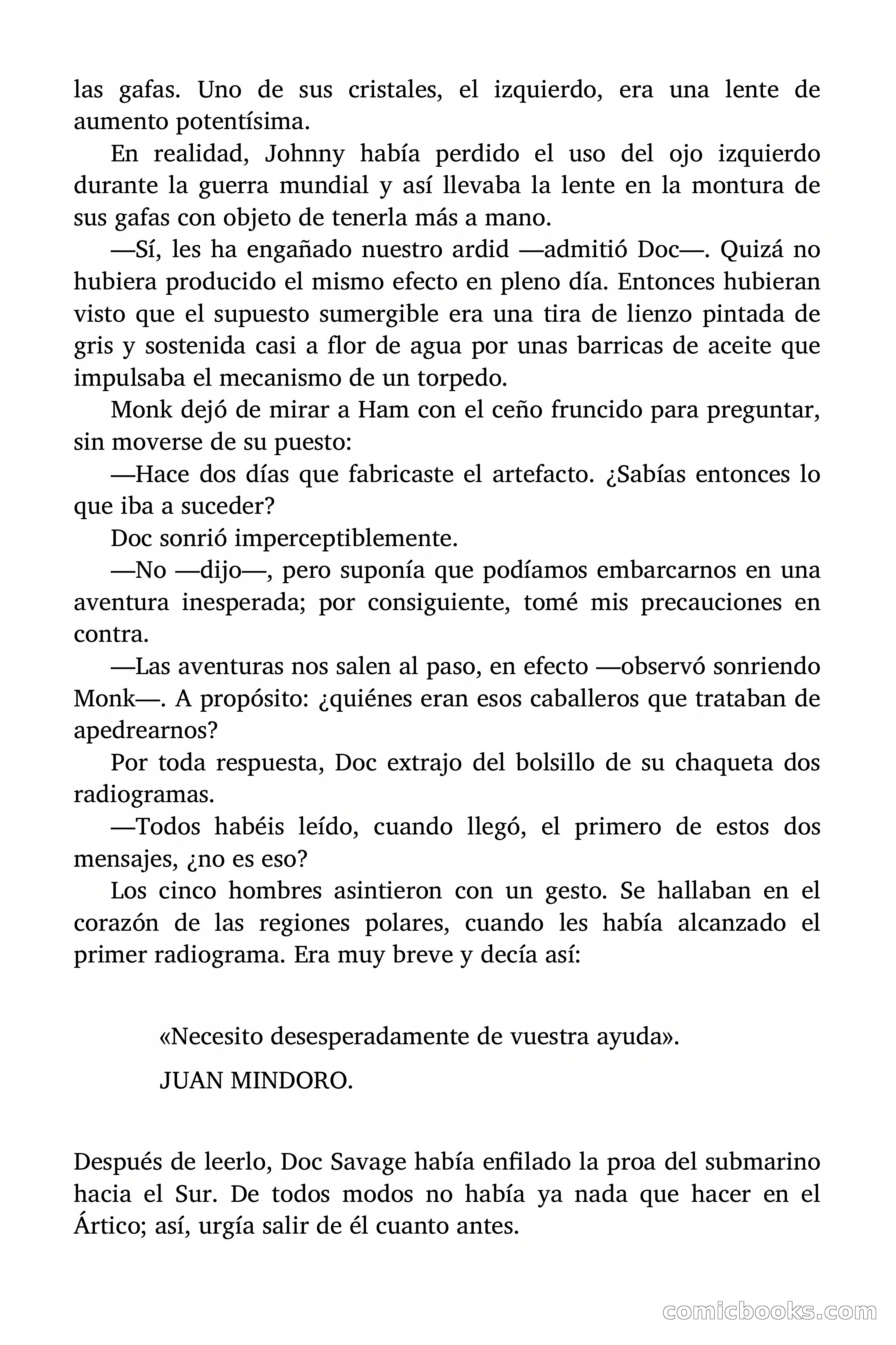 Doc Savage: Los piratas del Pacífico — page 20 of 193