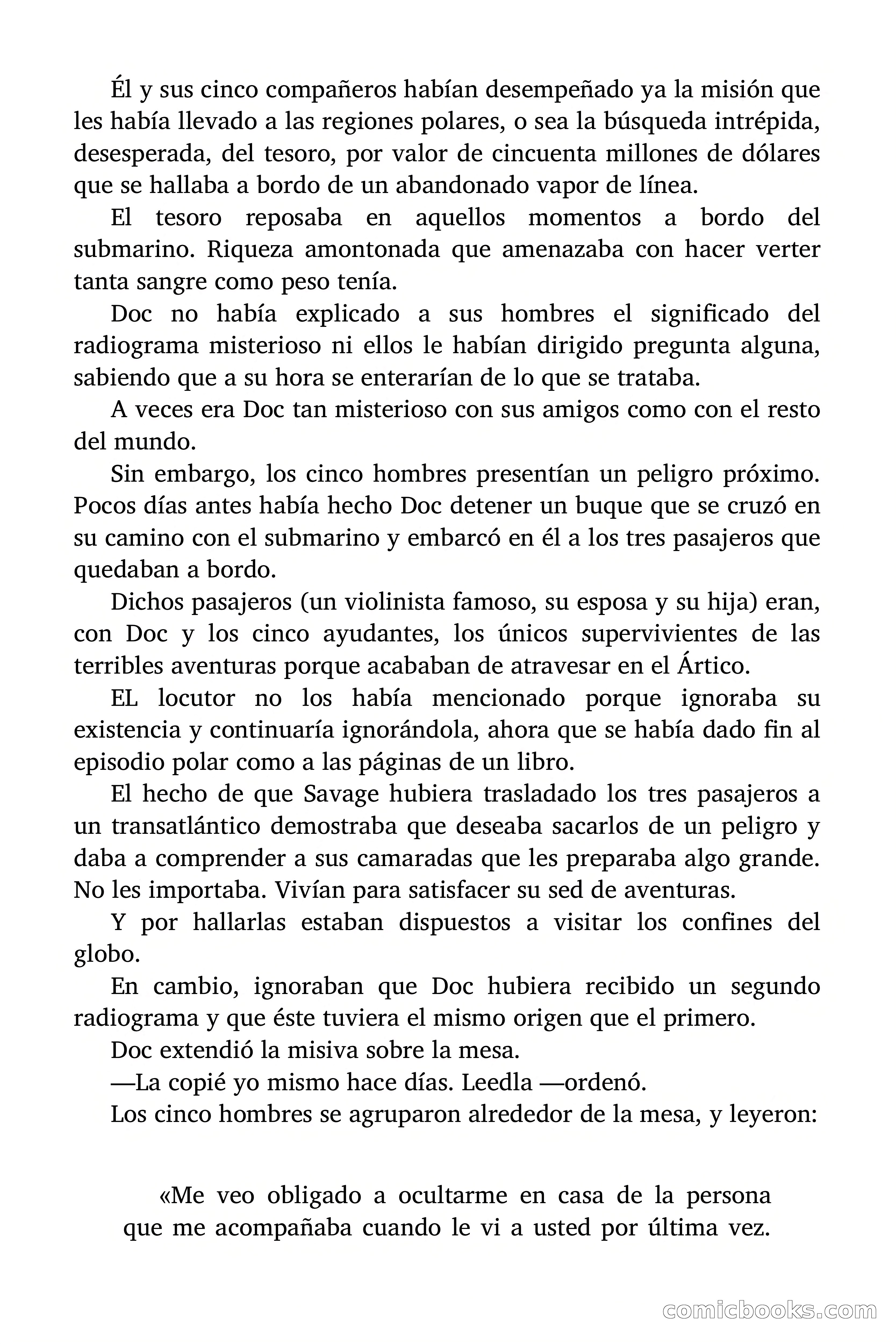 Doc Savage: Los piratas del Pacífico — page 21 of 193
