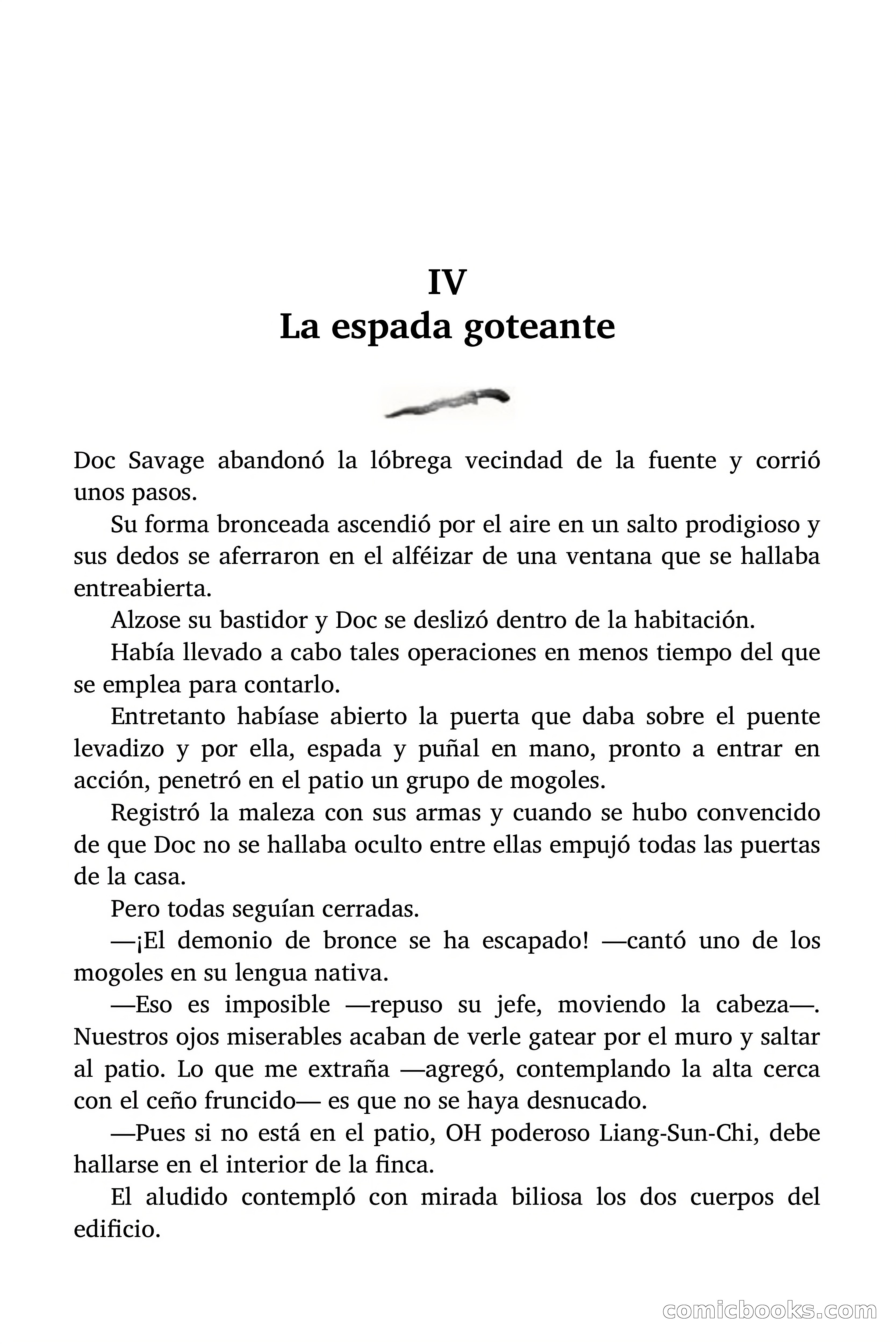 Doc Savage: Los piratas del Pacífico — page 32 of 193