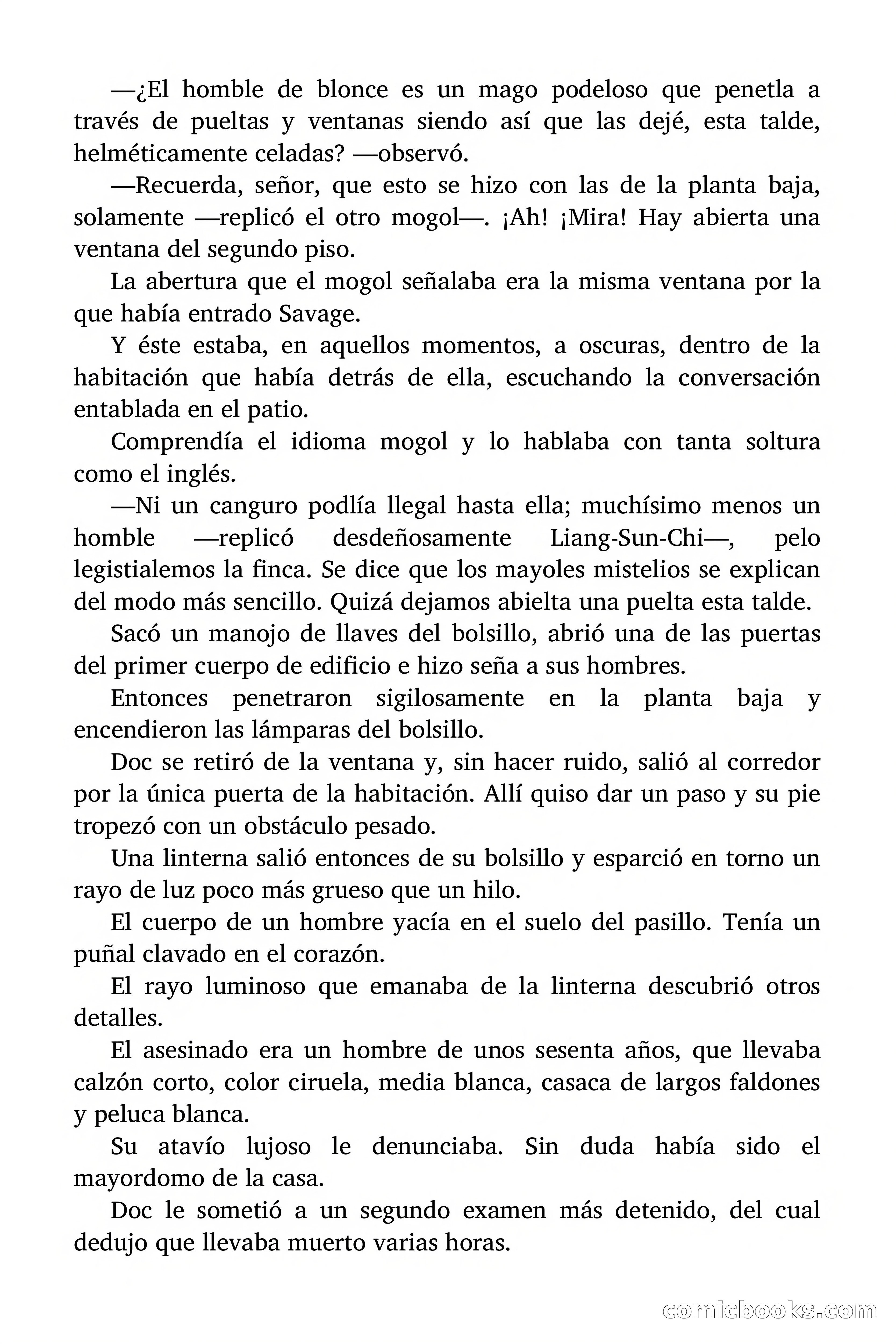 Doc Savage: Los piratas del Pacífico — page 33 of 193