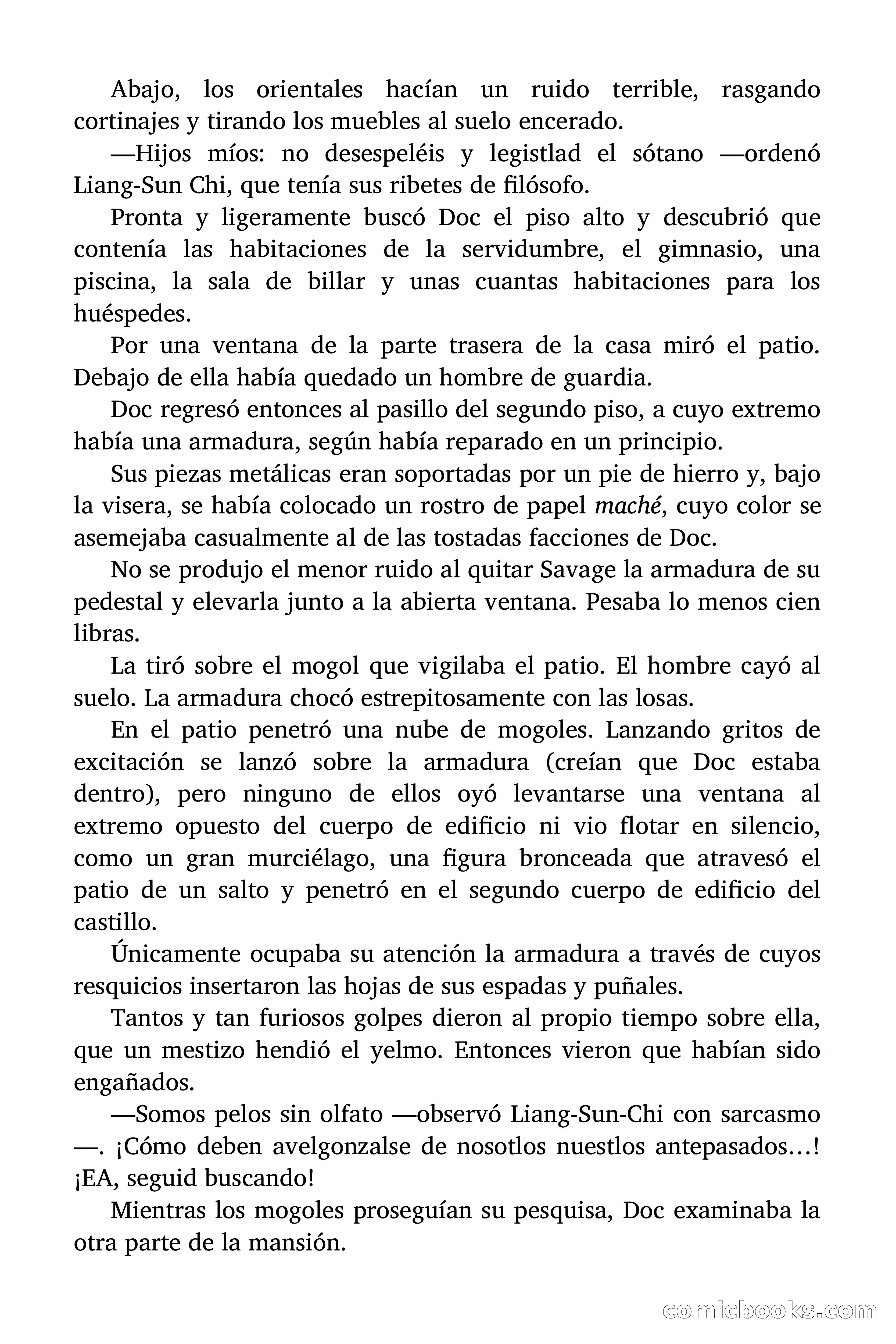Doc Savage: Los piratas del Pacífico — page 34 of 193