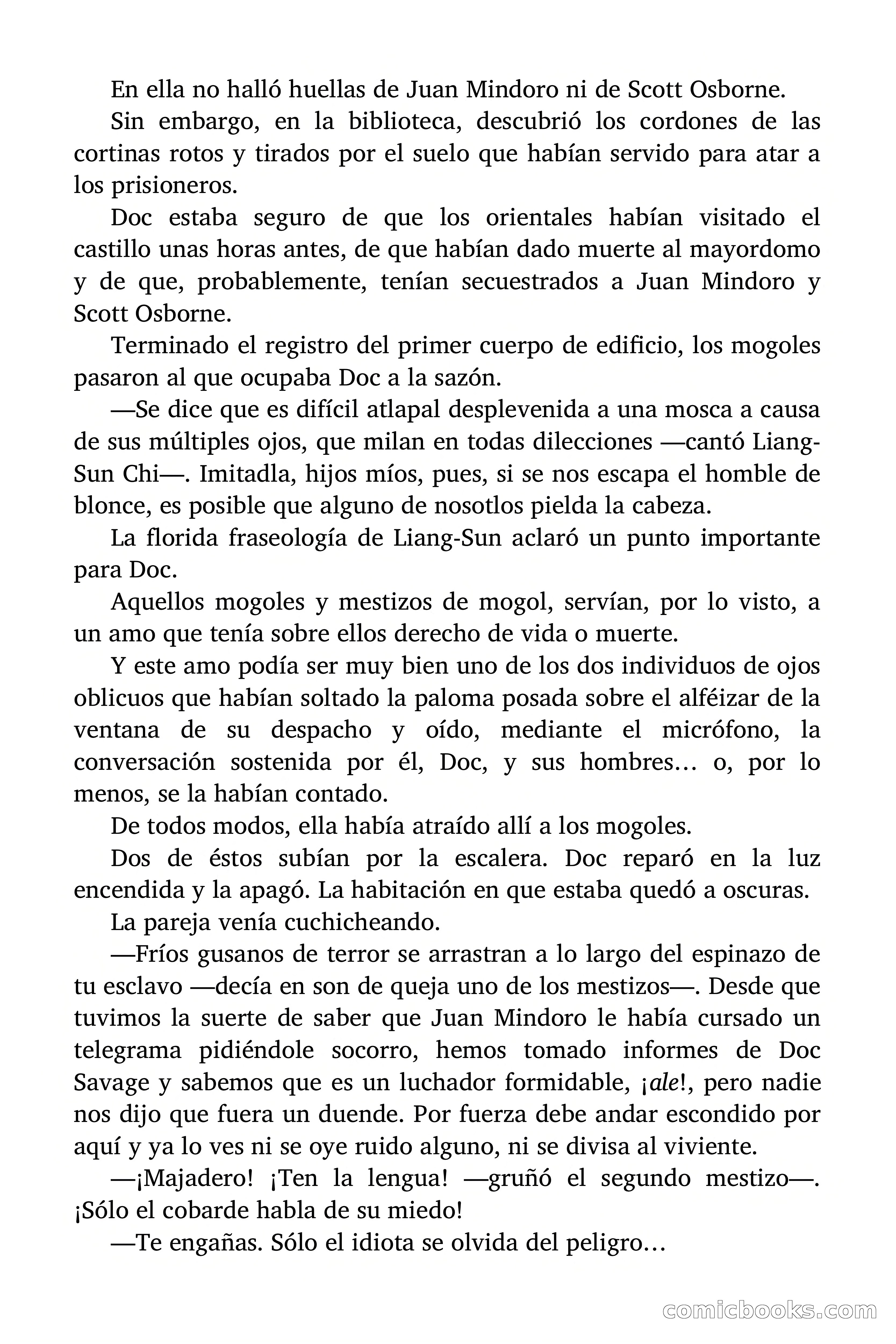 Doc Savage: Los piratas del Pacífico — page 35 of 193