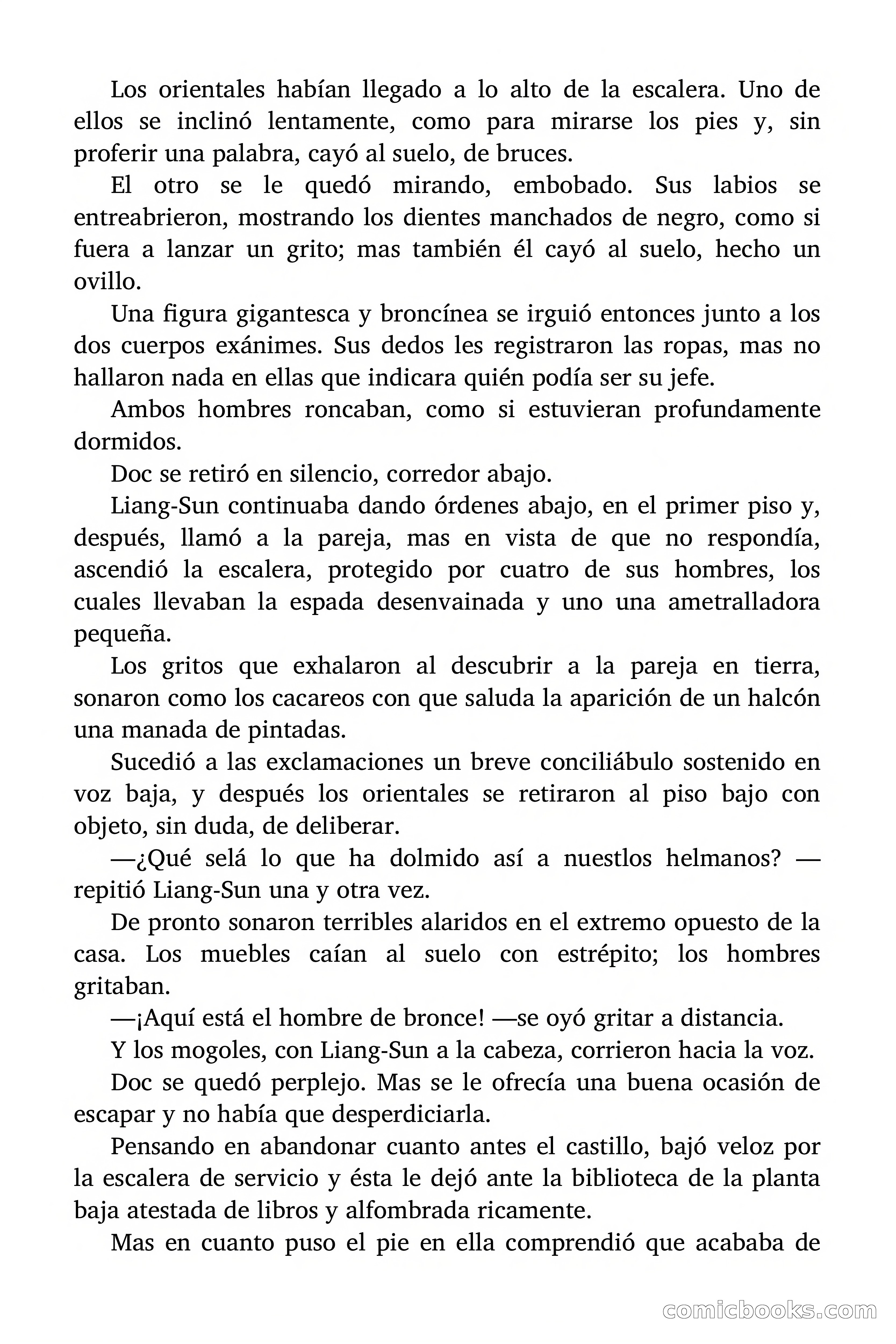 Doc Savage: Los piratas del Pacífico — page 36 of 193